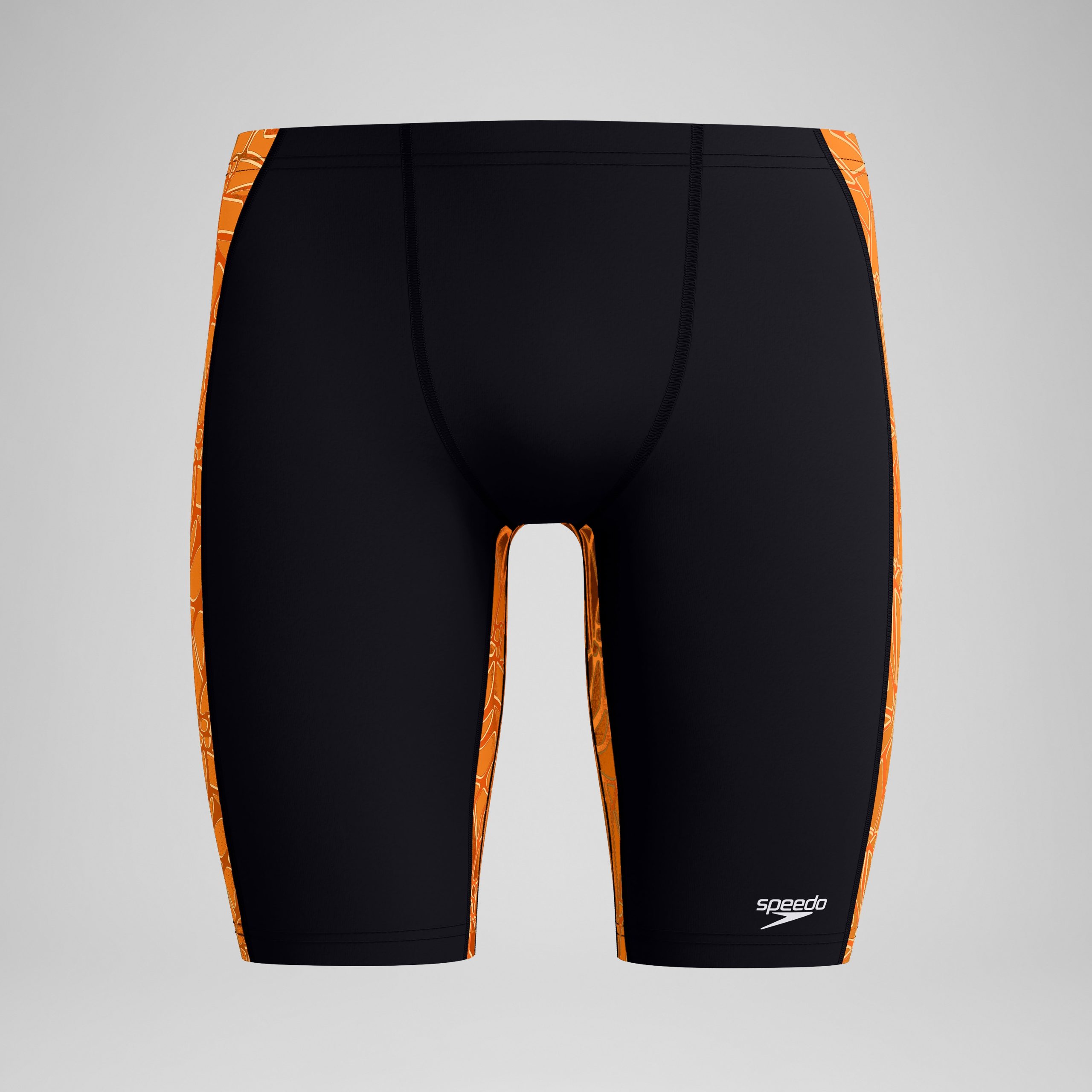 Men's Club Training Printed Jammer Orange/Black - Image 4