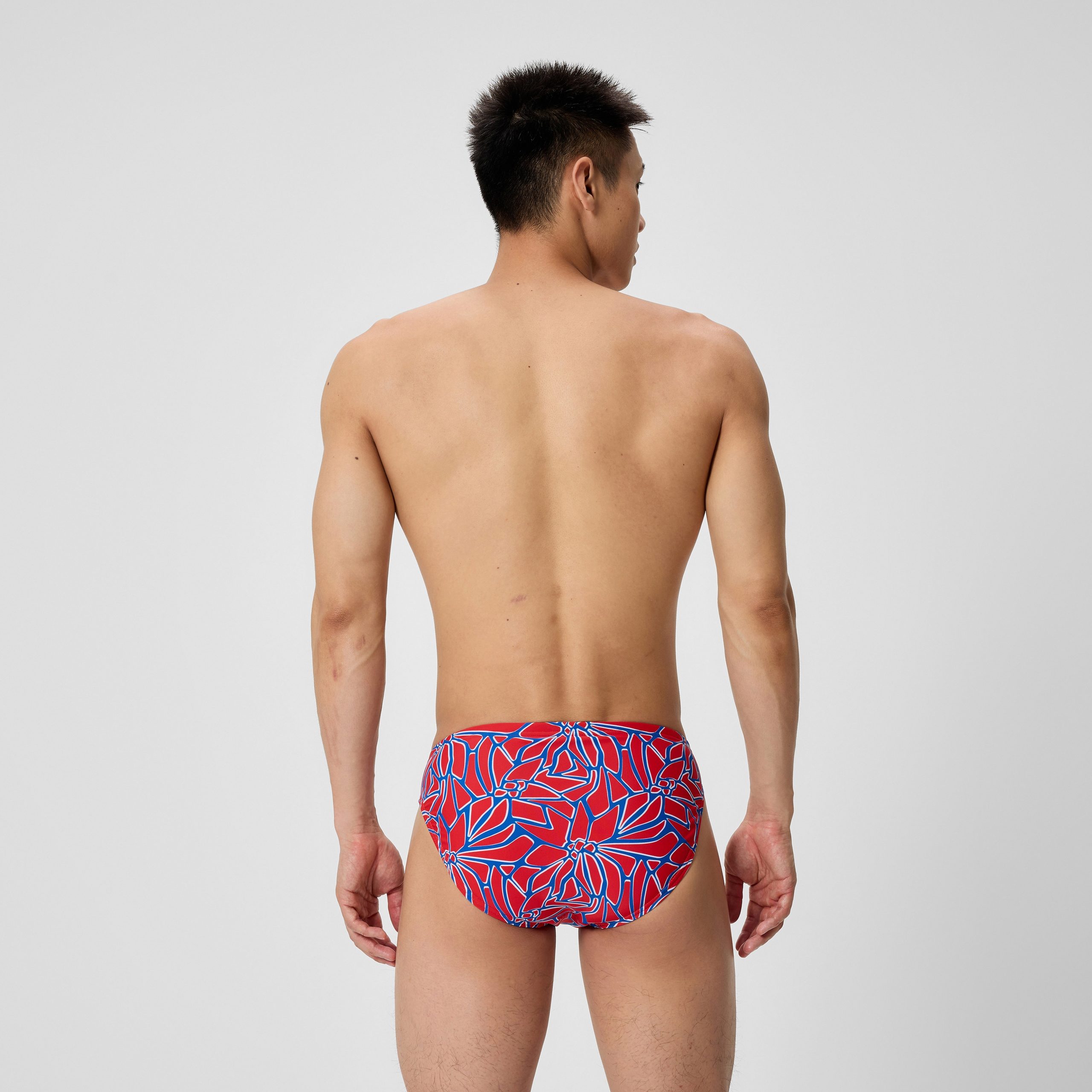 Men's Club Training Printed Brief Red/White/Blue - Image 3