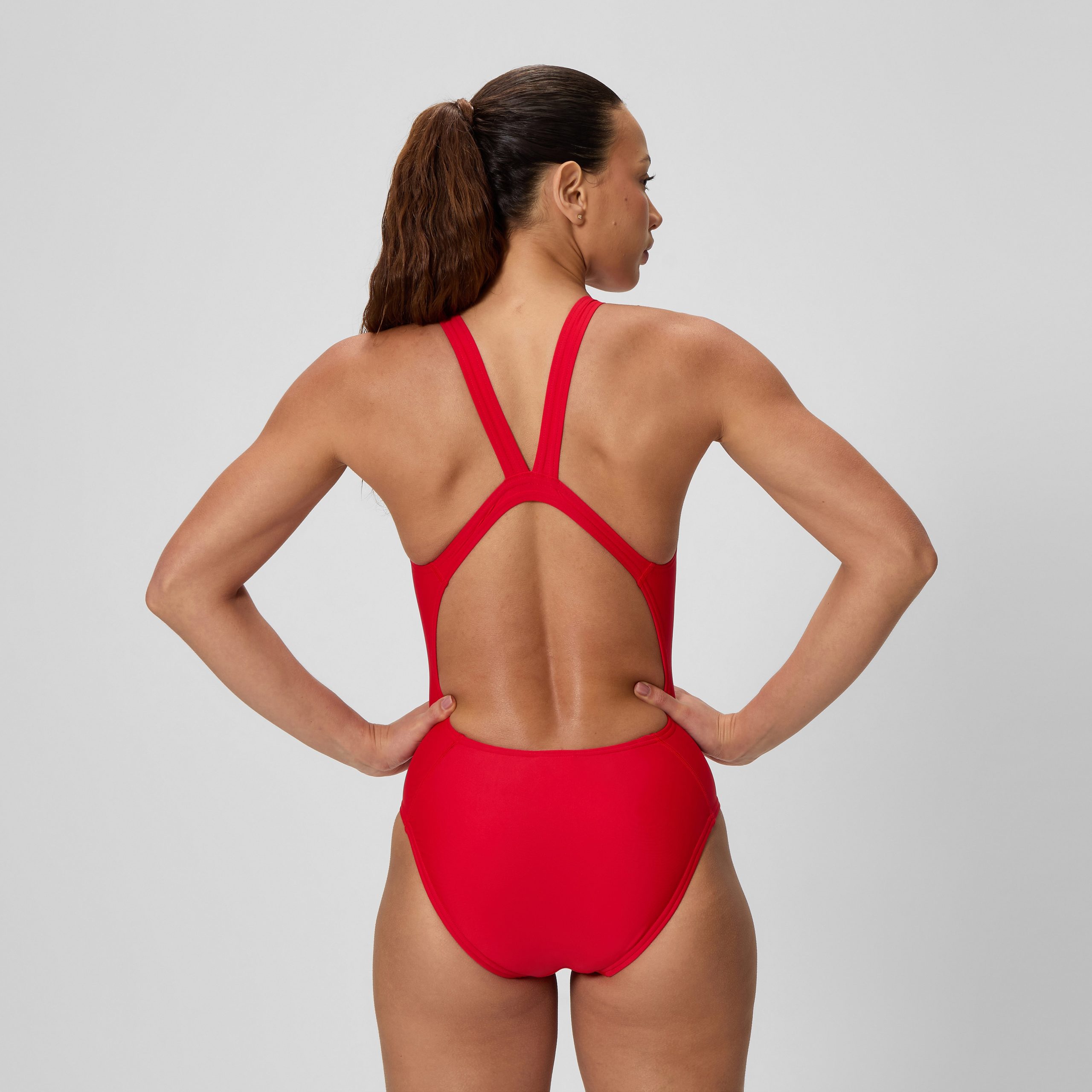 Women's Guard Leaderback One Piece Red - Image 3