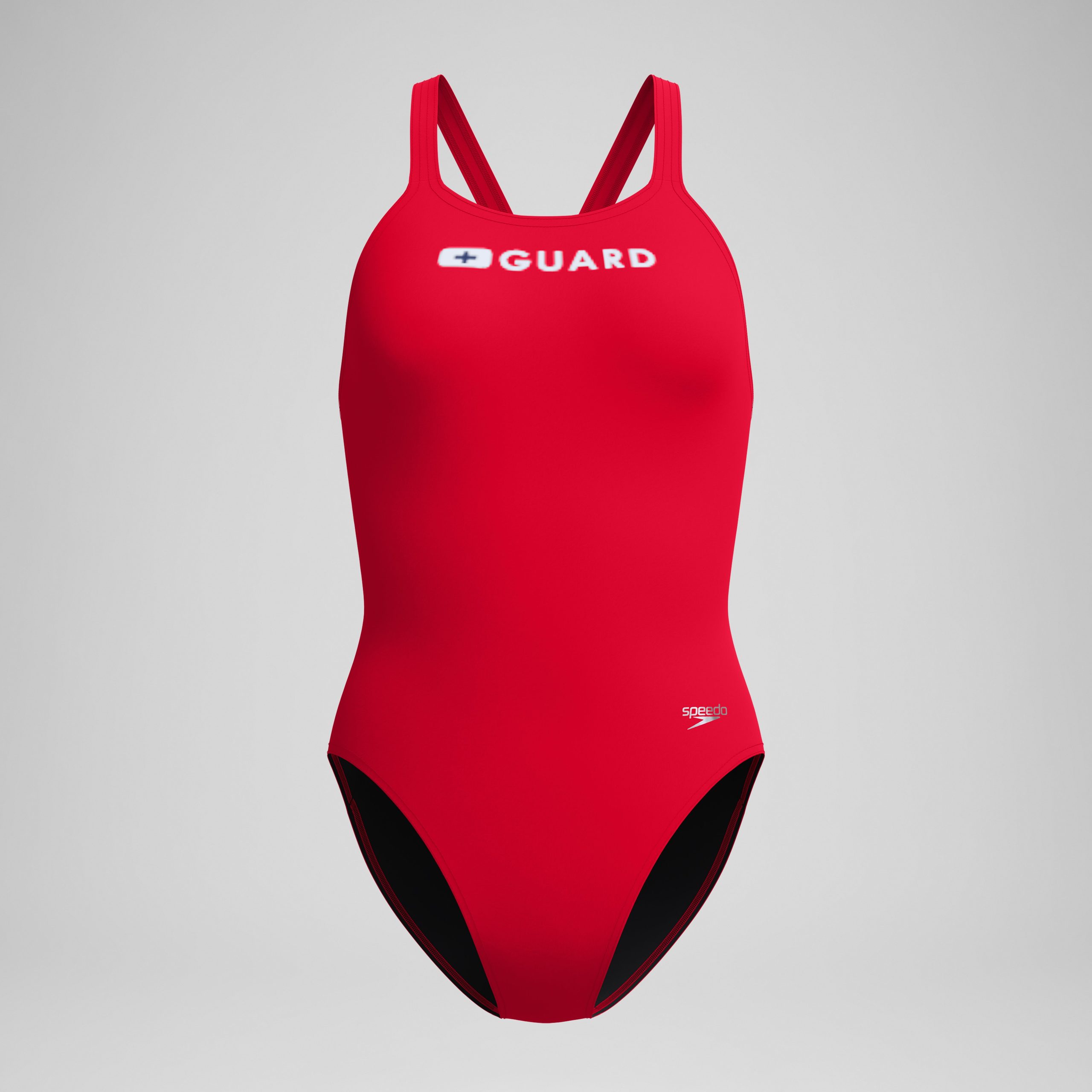 Women's Guard Leaderback One Piece Red - Image 4