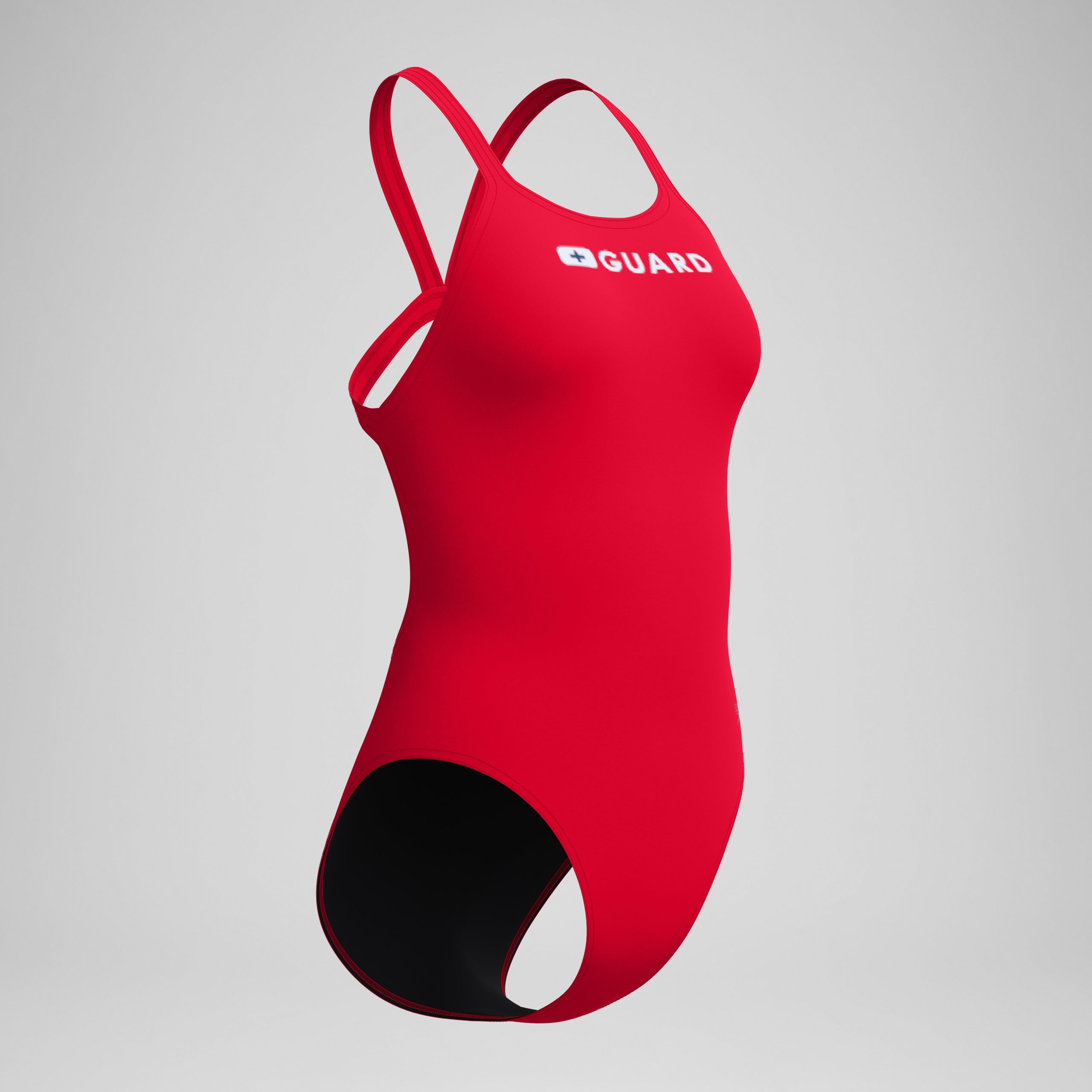 Women's Guard Leaderback One Piece Red - Image 5