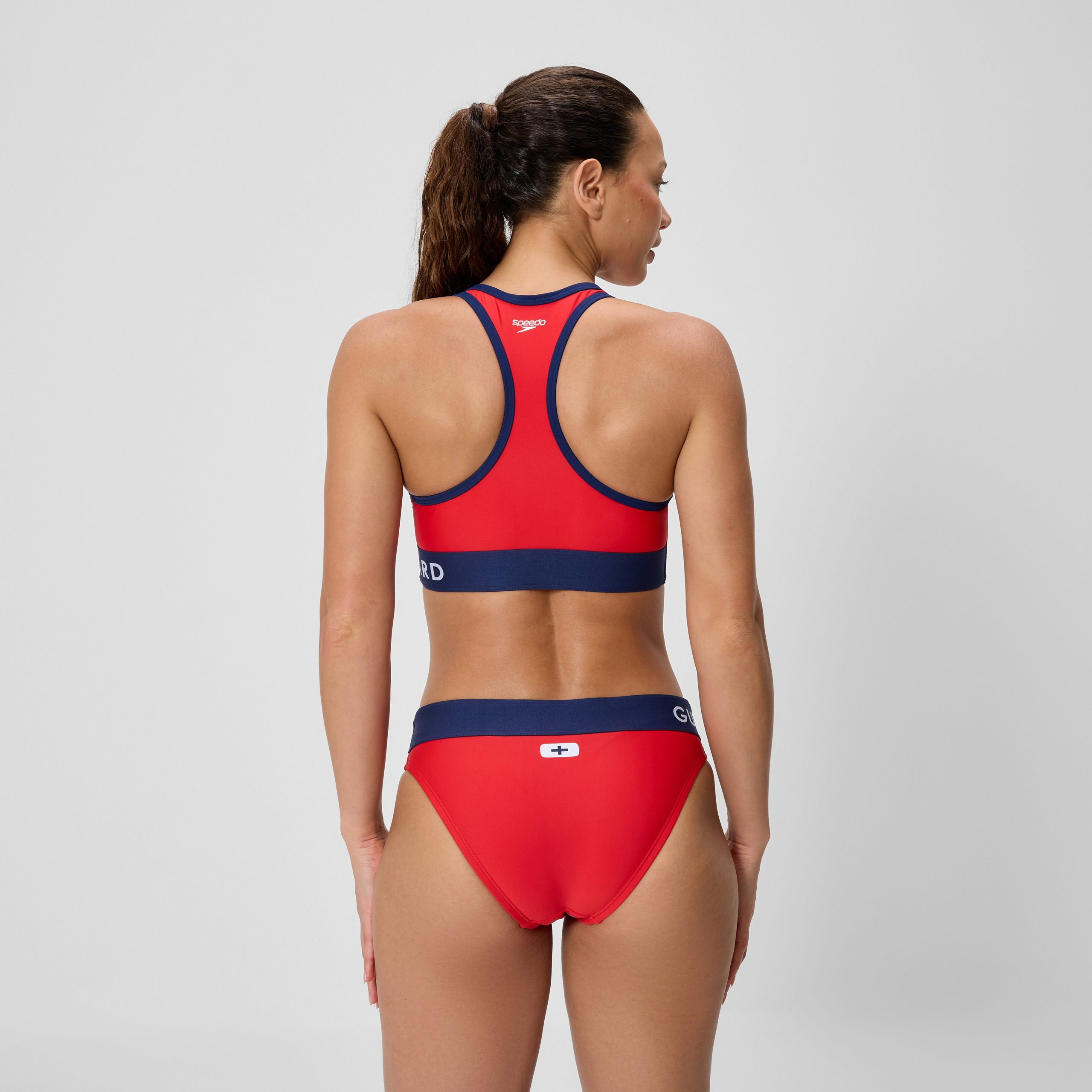 Women's Guard Racerback Top Red - Image 3