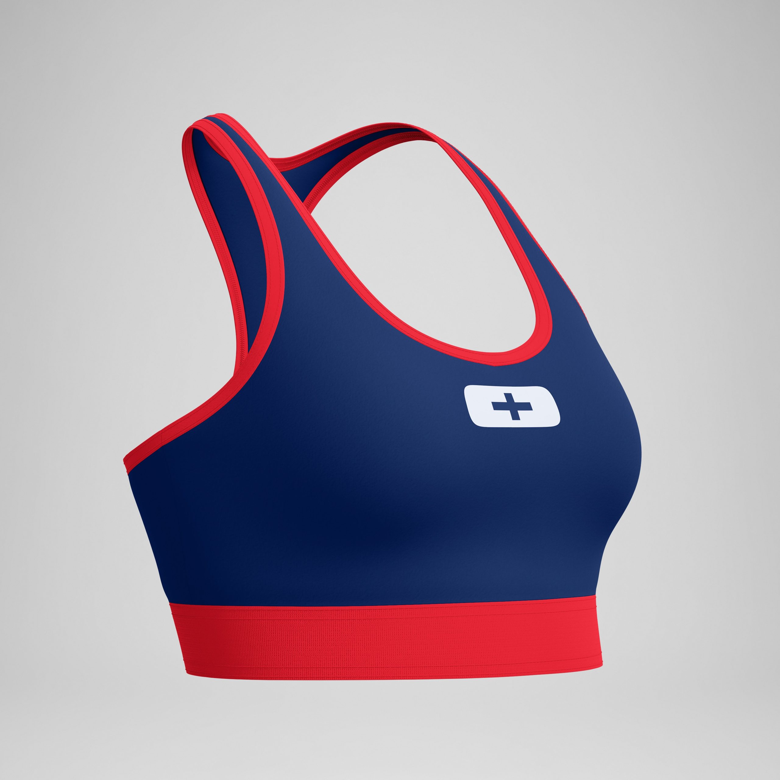 Women's Guard Racerback Top Navy - Image 5