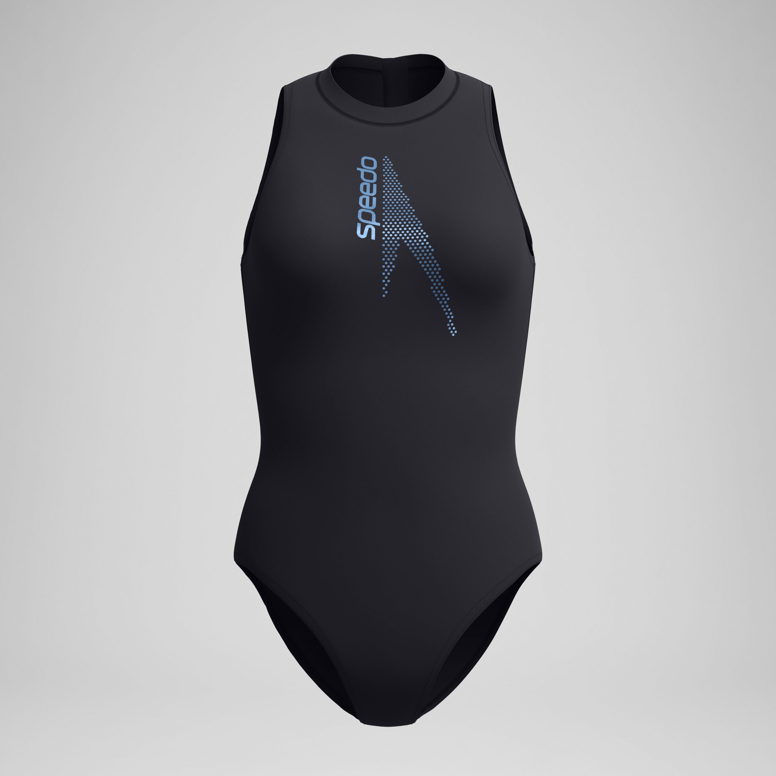 Women's Boom Solid Hydrasuit Black/Turquoise - Image 3