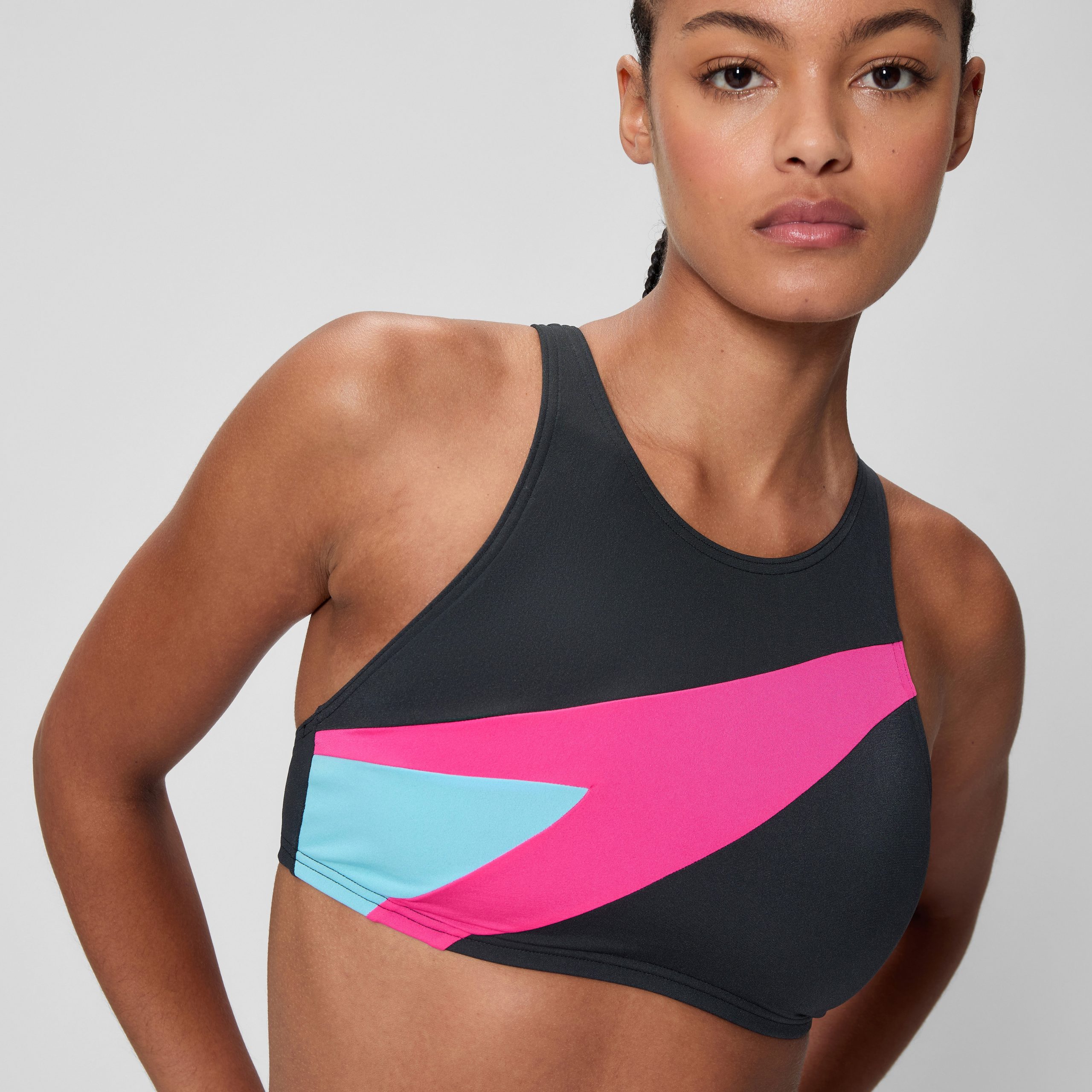 Women's Hyperboom Butterfly Back Two Piece Black/Pink - Image 9