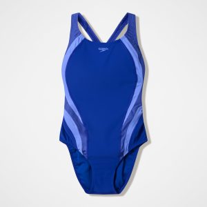 Women's Quantum Rib Splice One Piece Blue