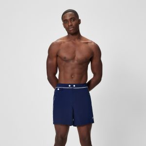 Men's Jetstream Solid Swim Shorts Navy