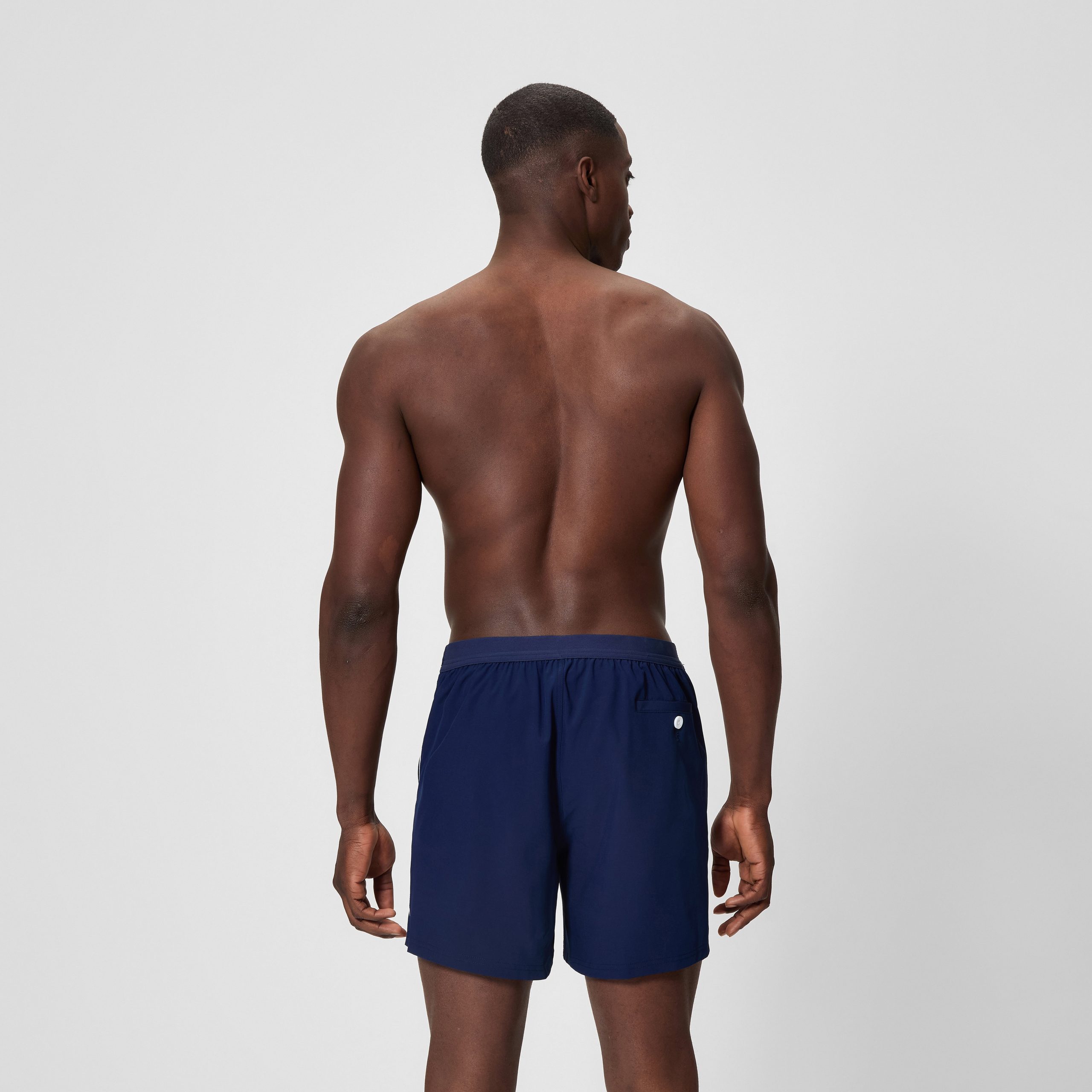 Men's Jetstream Solid Swim Shorts Navy - Image 3