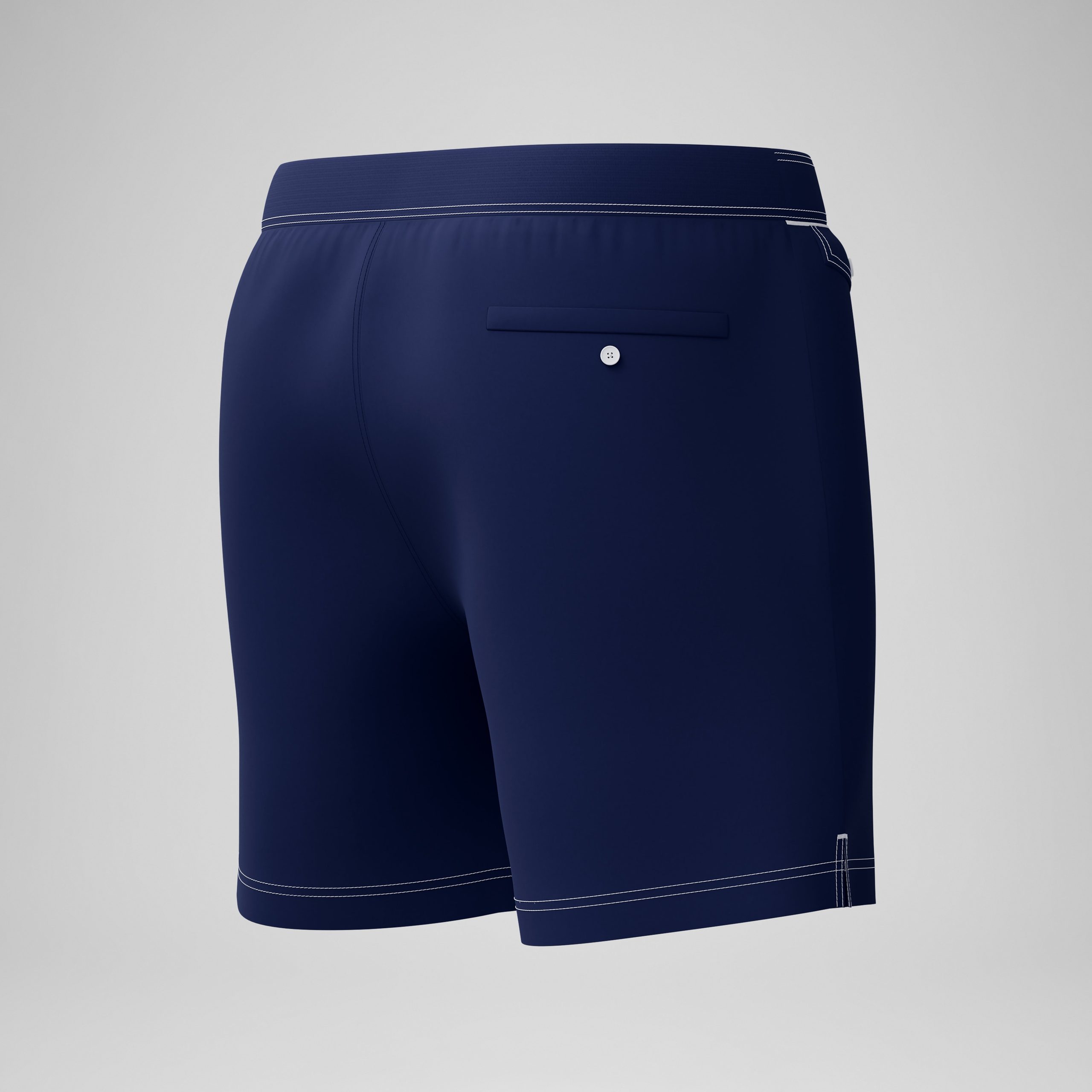 Men's Jetstream Solid Swim Shorts Navy - Image 7