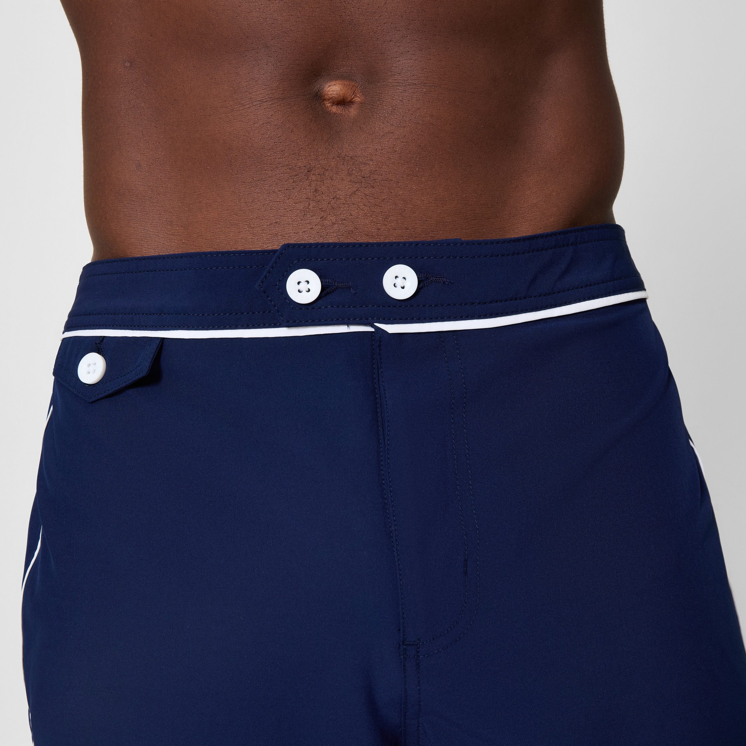 Men's Jetstream Solid Swim Shorts Navy - Image 9