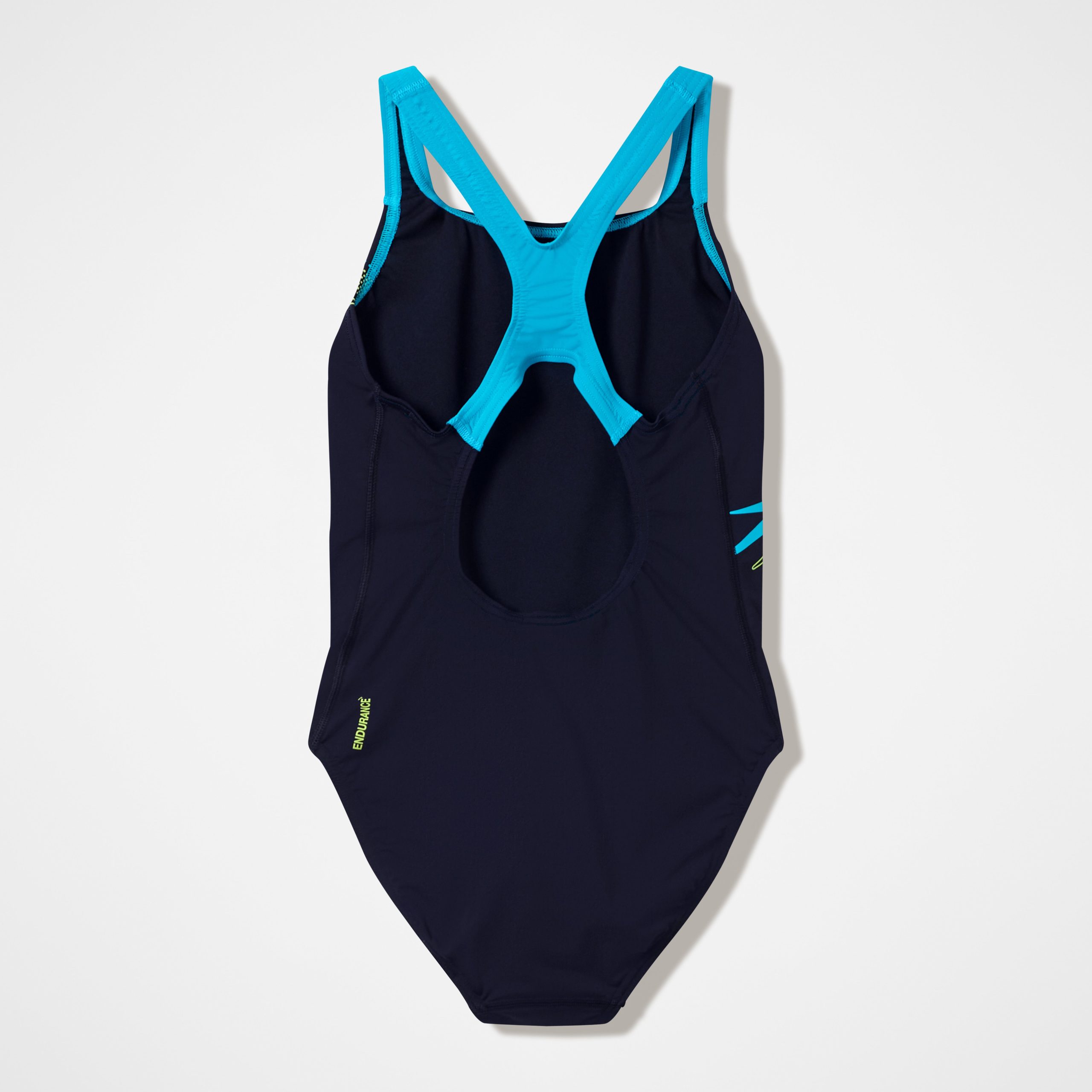 Women's Medley Logo Medalist One Piece Black/Turquoise - Image 2