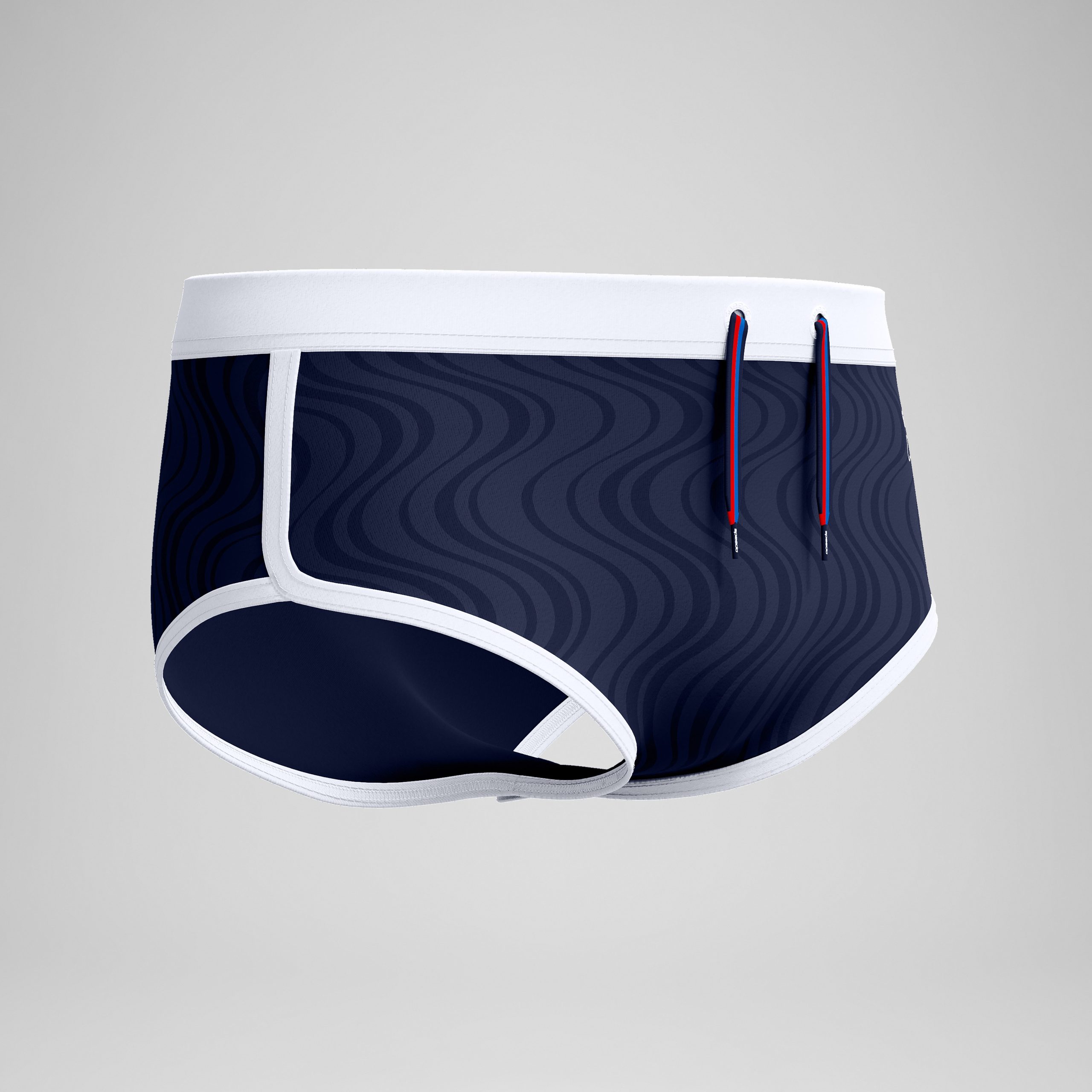 Men's Jetstream Textured Brief Navy - Image 5
