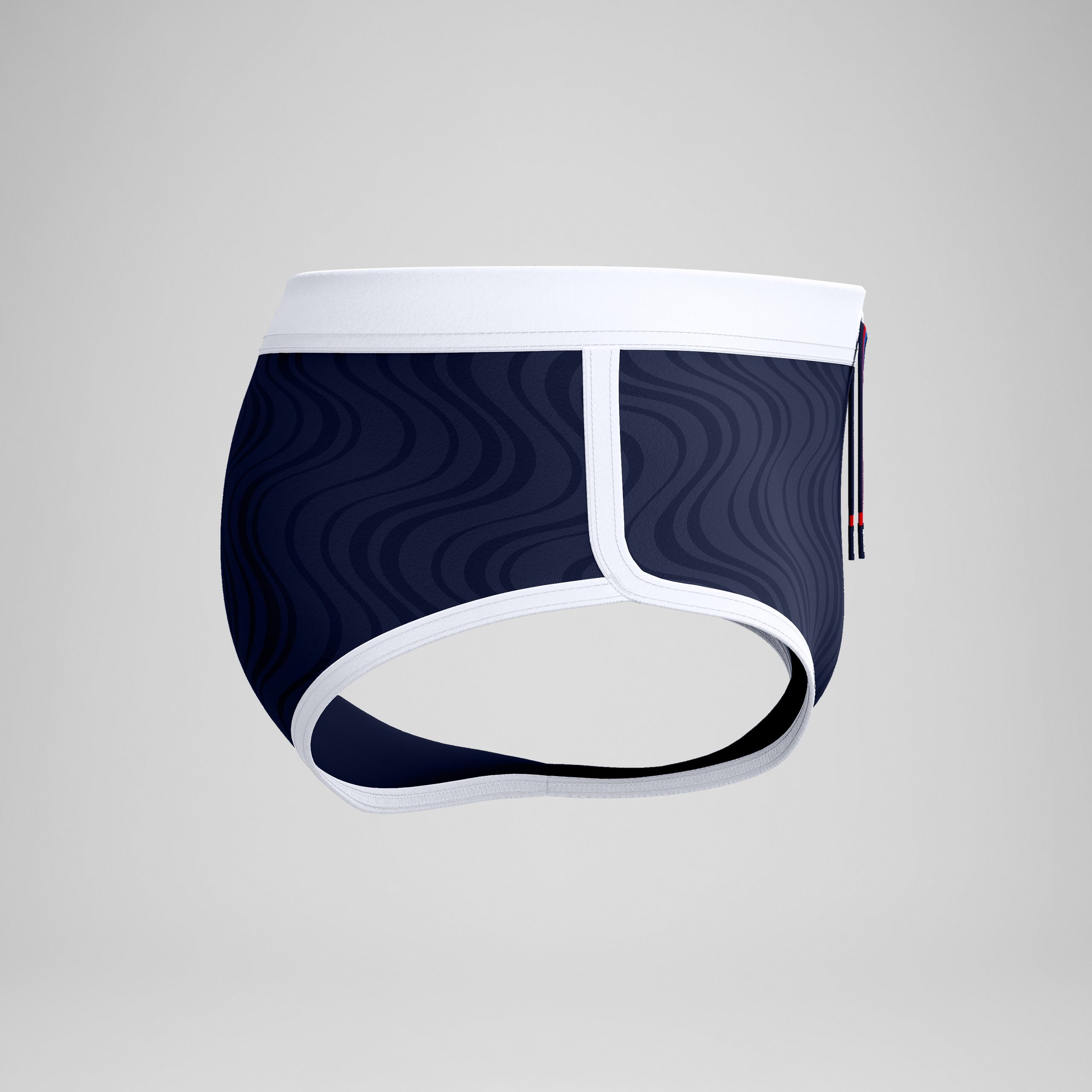 Men's Jetstream Textured Brief Navy - Image 6
