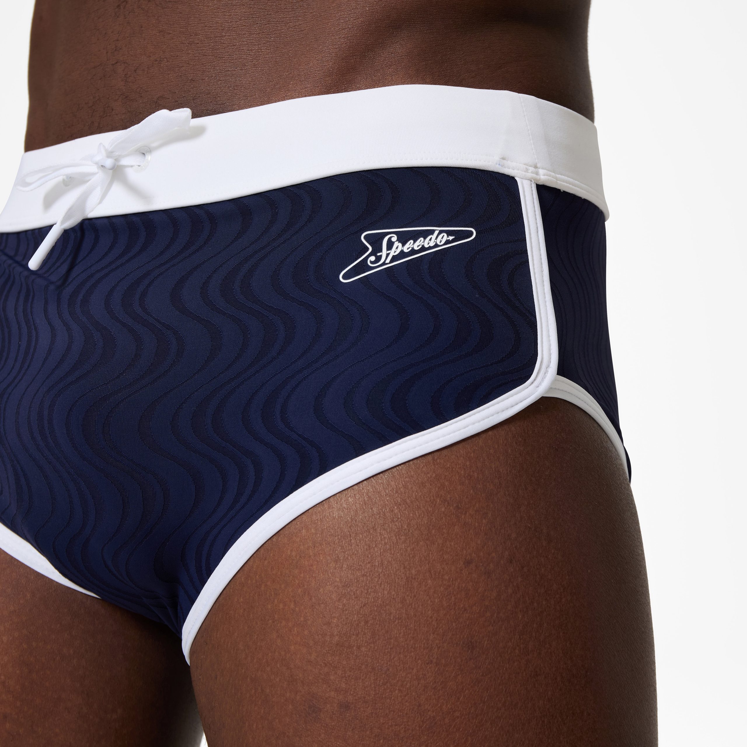 Men's Jetstream Textured Brief Navy - Image 8
