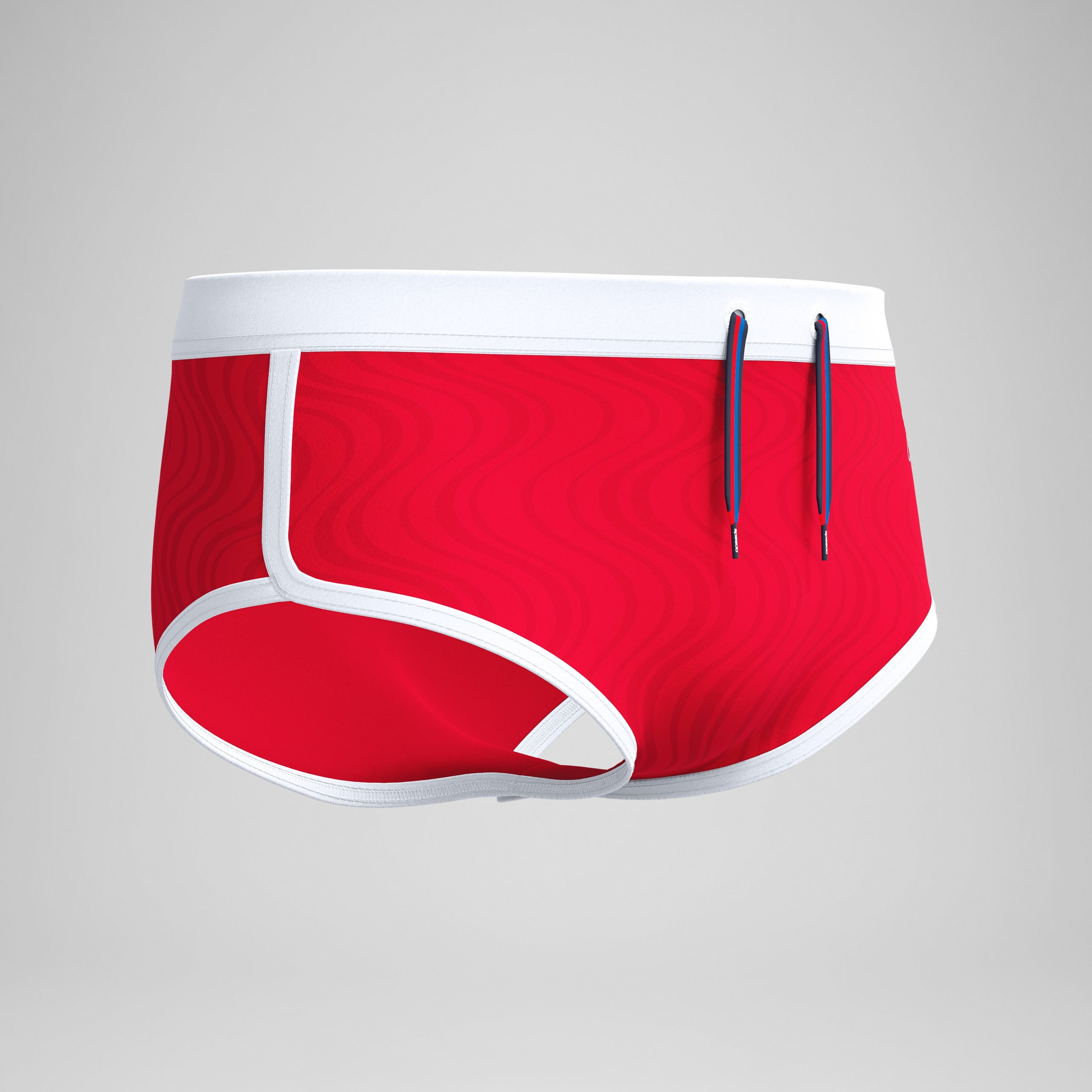 Men's Jetstream Textured Brief Red - Image 5