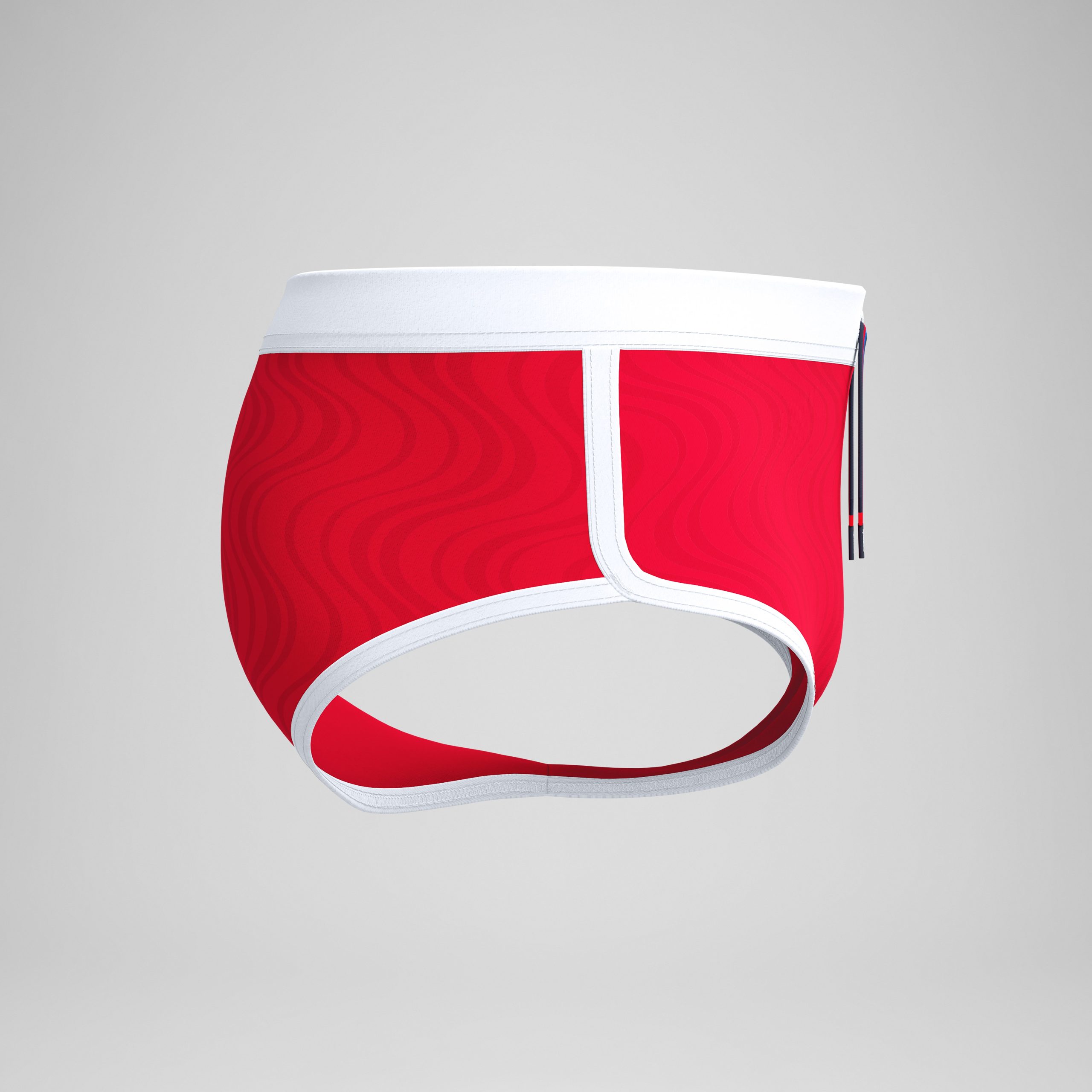 Men's Jetstream Textured Brief Red - Image 6