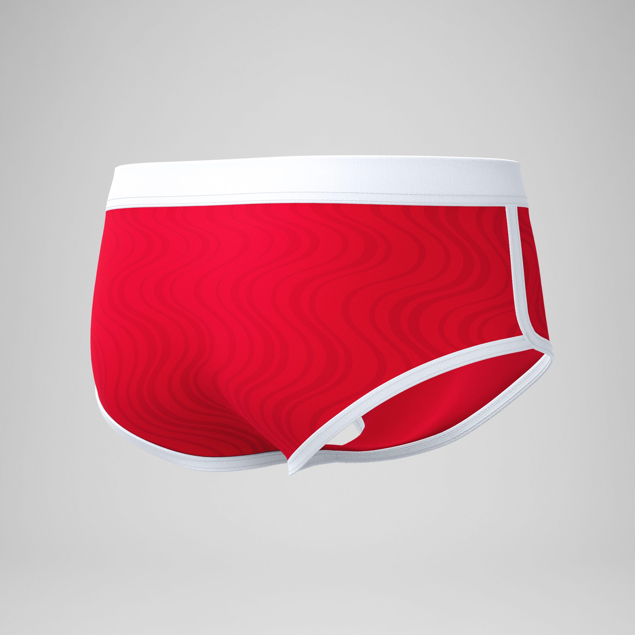 Men's Jetstream Textured Brief Red - Image 7