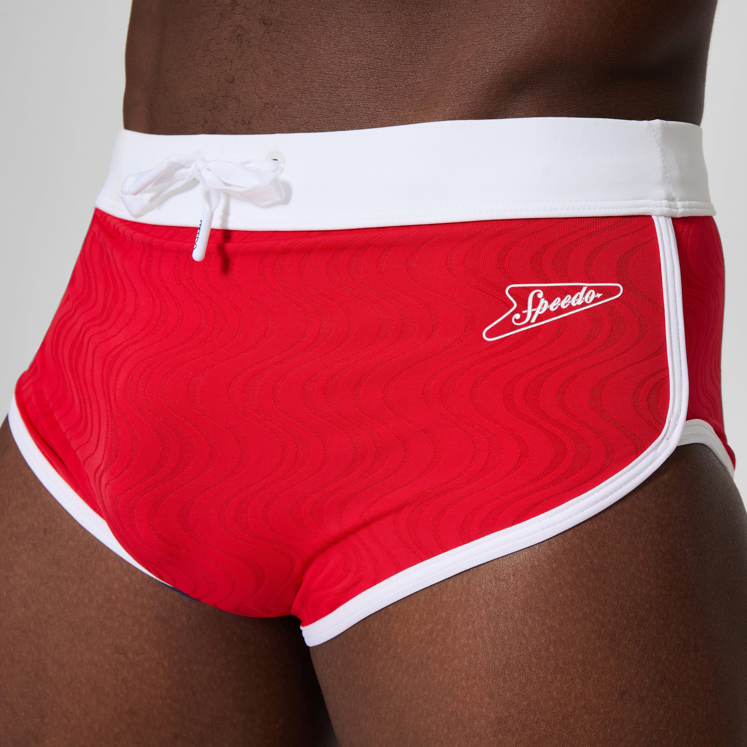 Men's Jetstream Textured Brief Red - Image 8