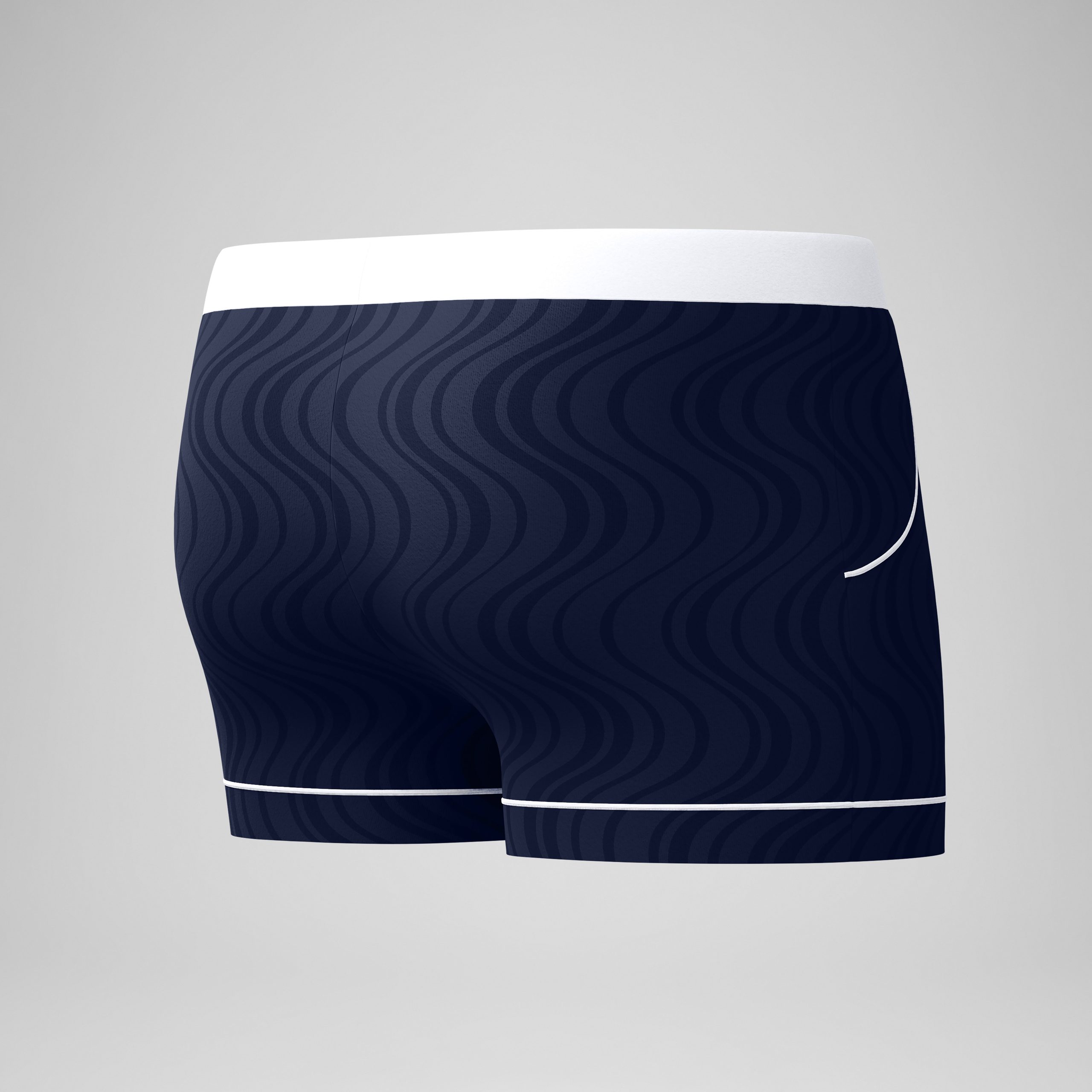 Men's Jetstream Textured Square Leg Navy - Image 7