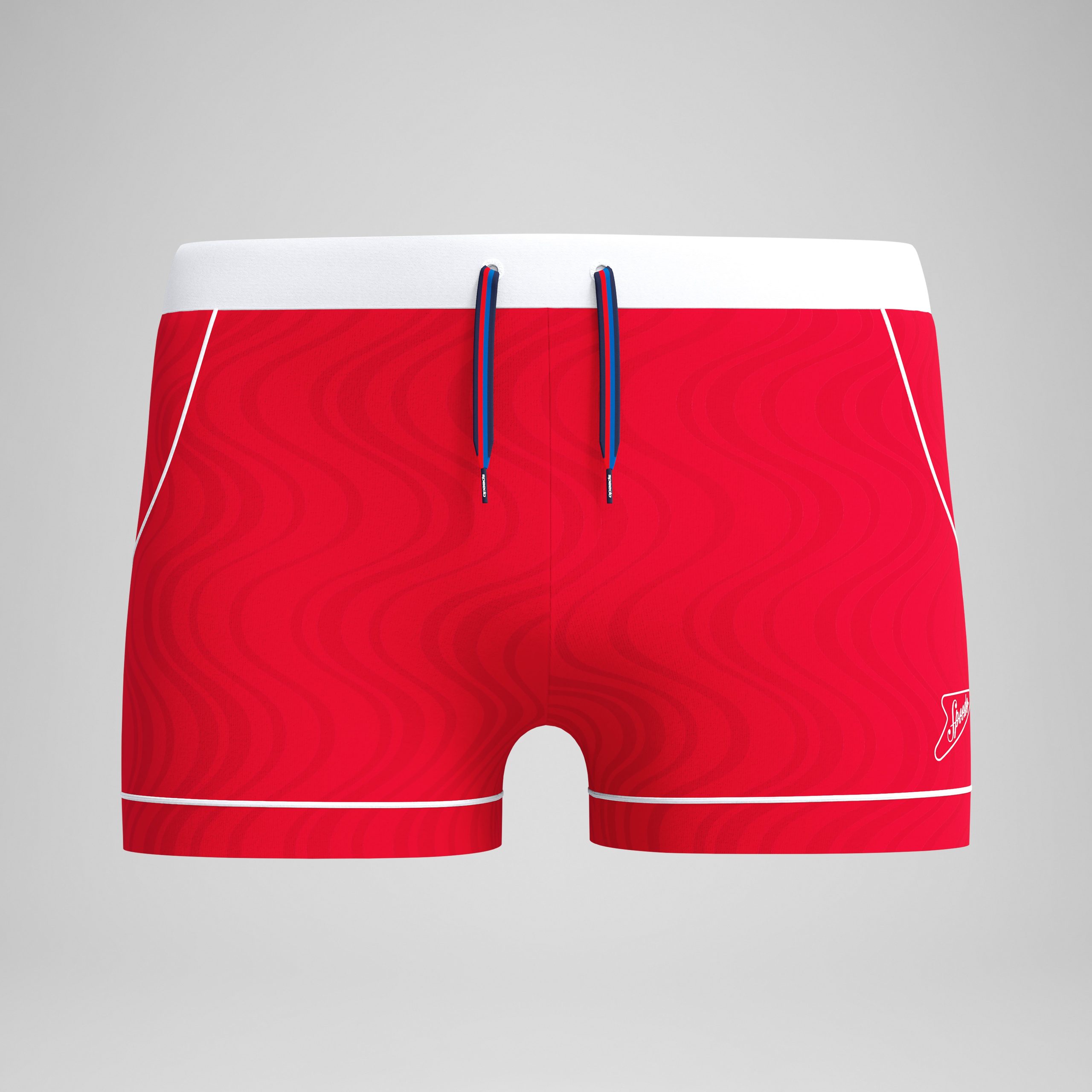 Men's Jetstream Textured Square Leg Red - Image 4