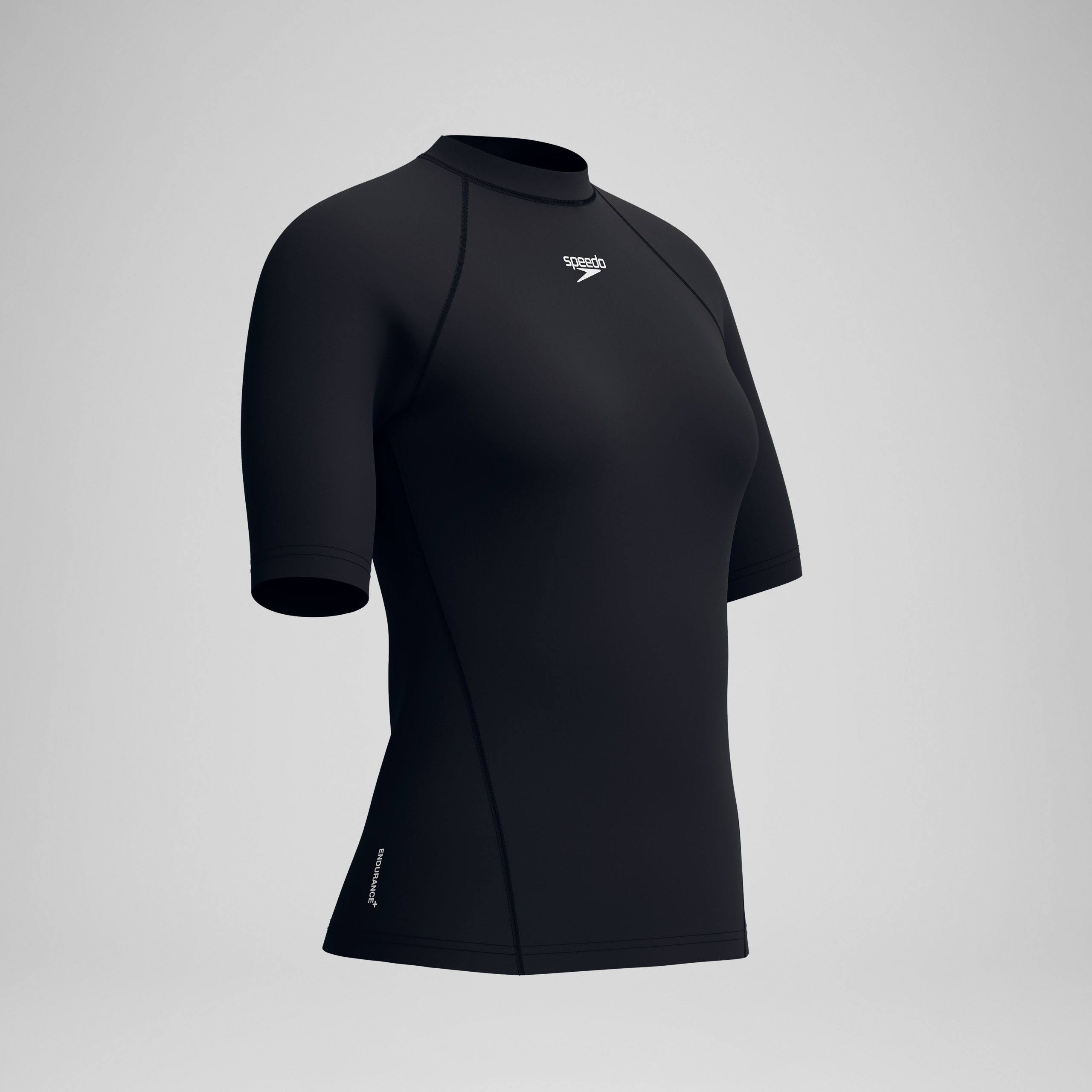Women's Endurance+ Short Sleeve Rashguard Black - Image 5