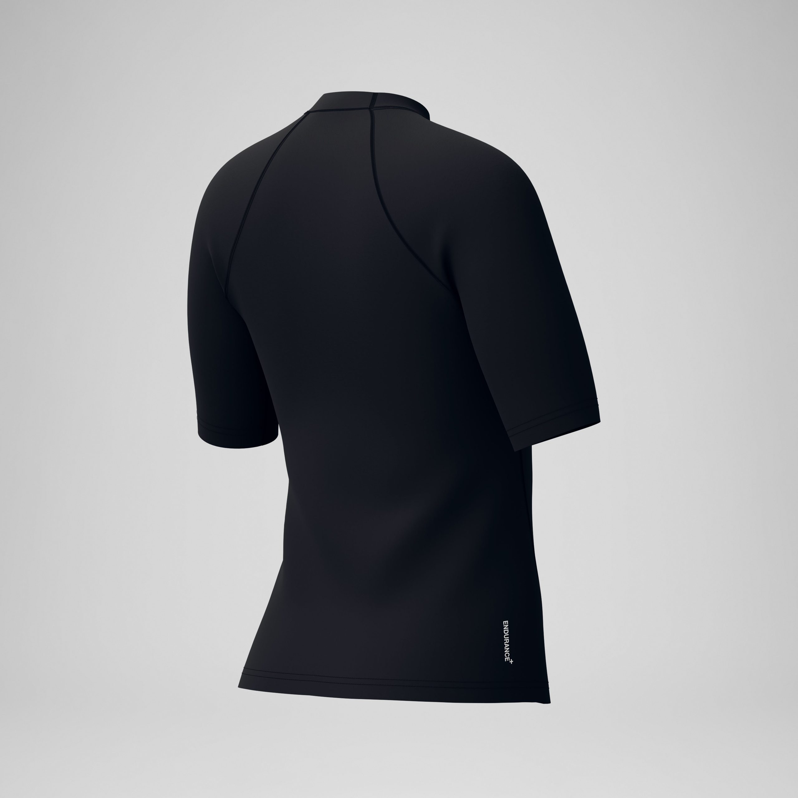 Women's Endurance+ Short Sleeve Rashguard Black - Image 7