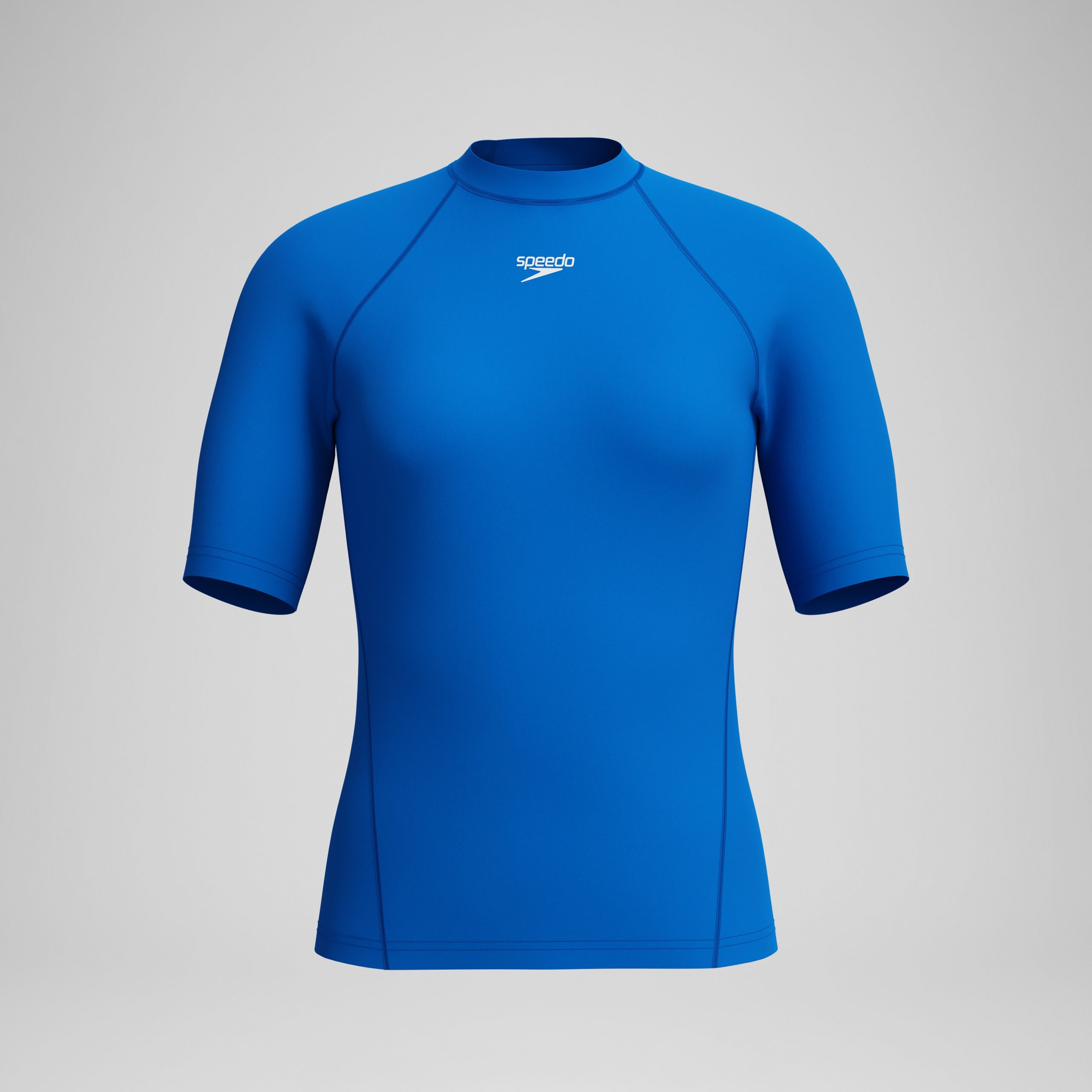 Women's Endurance+ Short Sleeve Rashguard Blue - Image 4