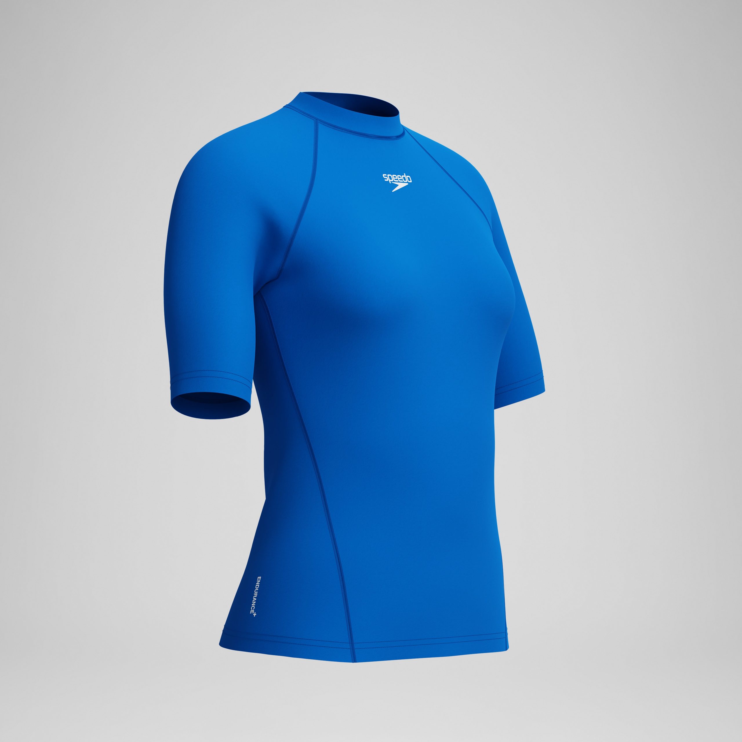 Women's Endurance+ Short Sleeve Rashguard Blue - Image 5