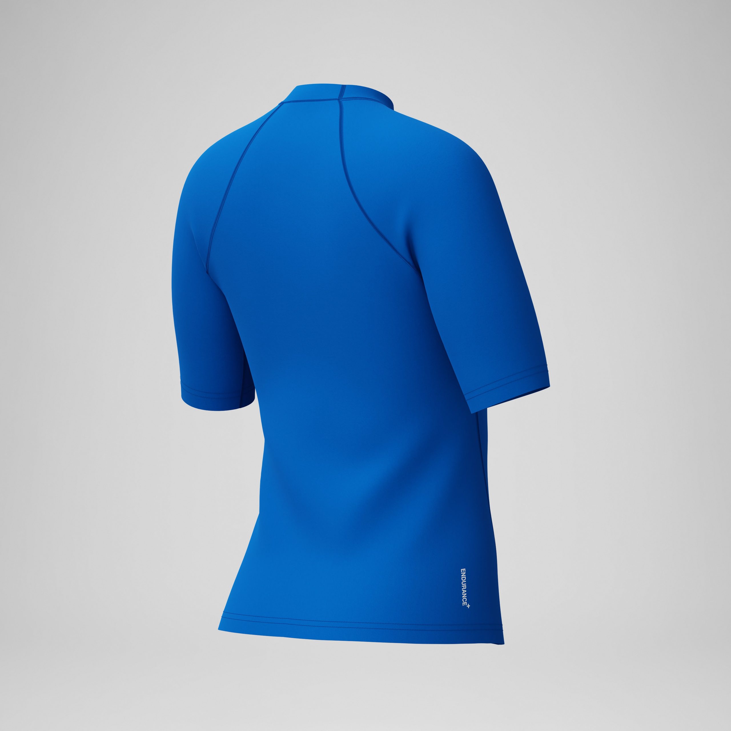 Women's Endurance+ Short Sleeve Rashguard Blue - Image 7