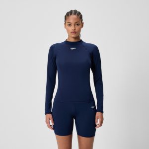 Women's Endurance+ Long Sleeve Rashguard Navy