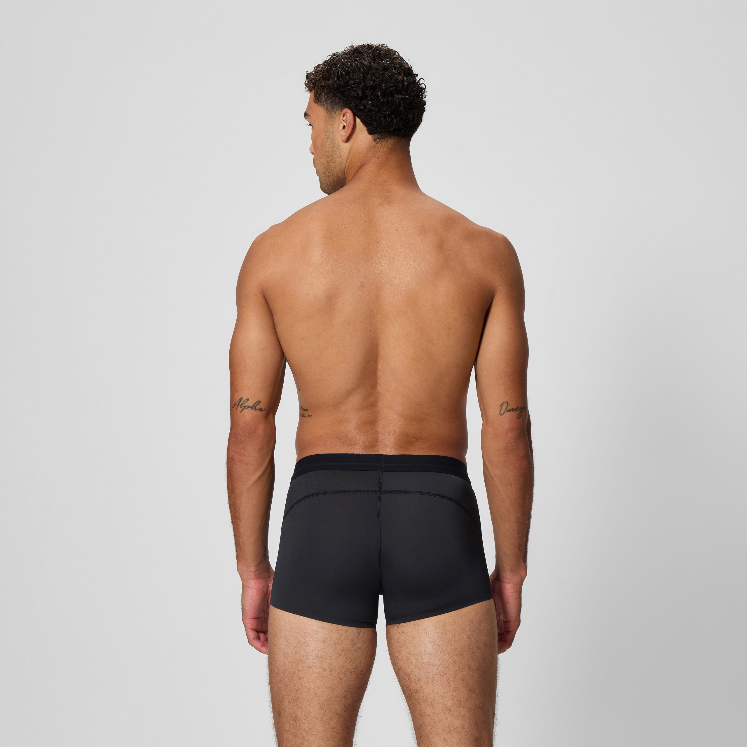 Men's Boom Solid Square Leg Black - Image 3