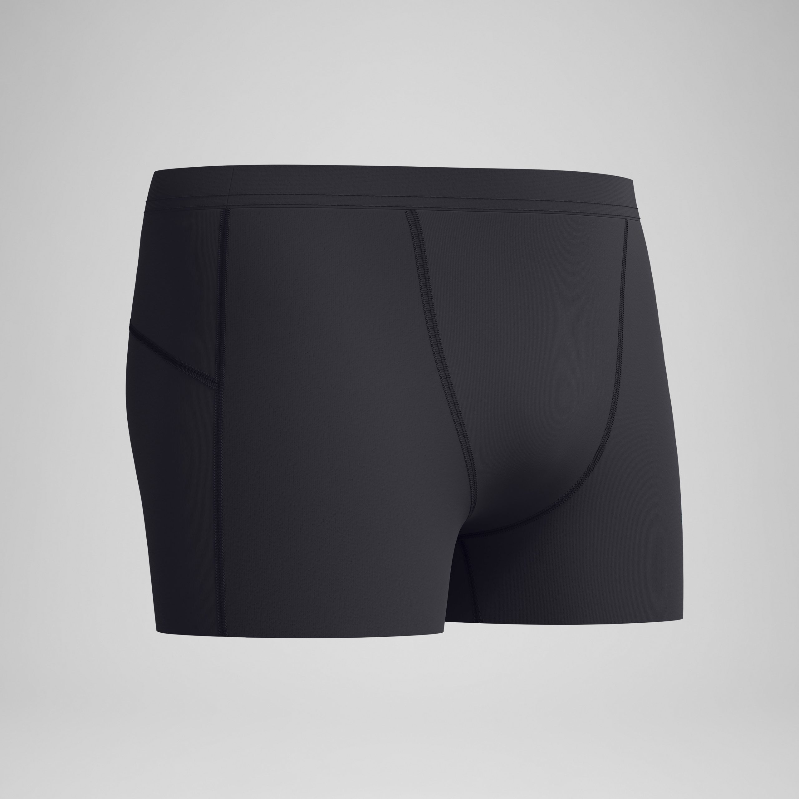 Men's Boom Solid Square Leg Black - Image 5