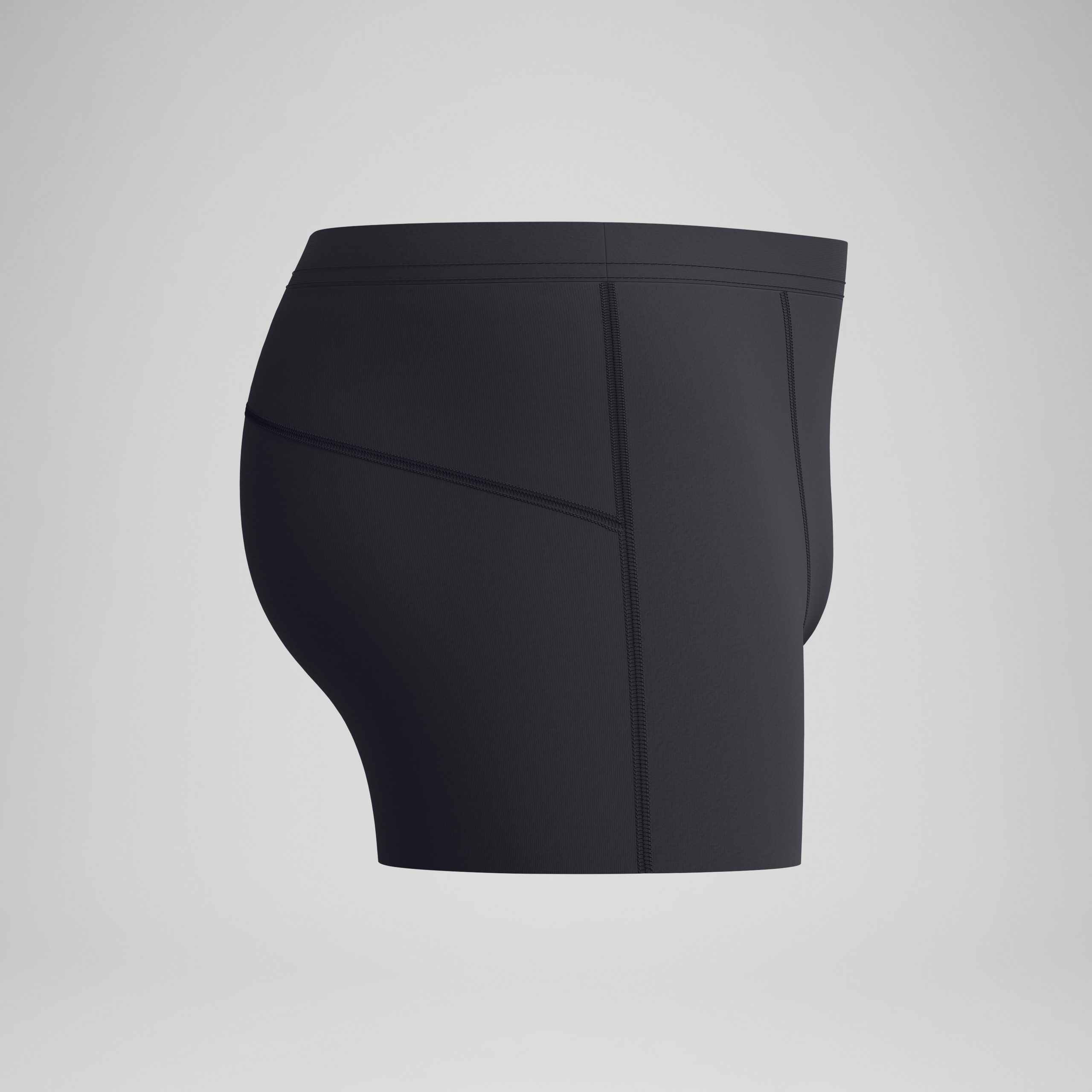 Men's Boom Solid Square Leg Black - Image 6
