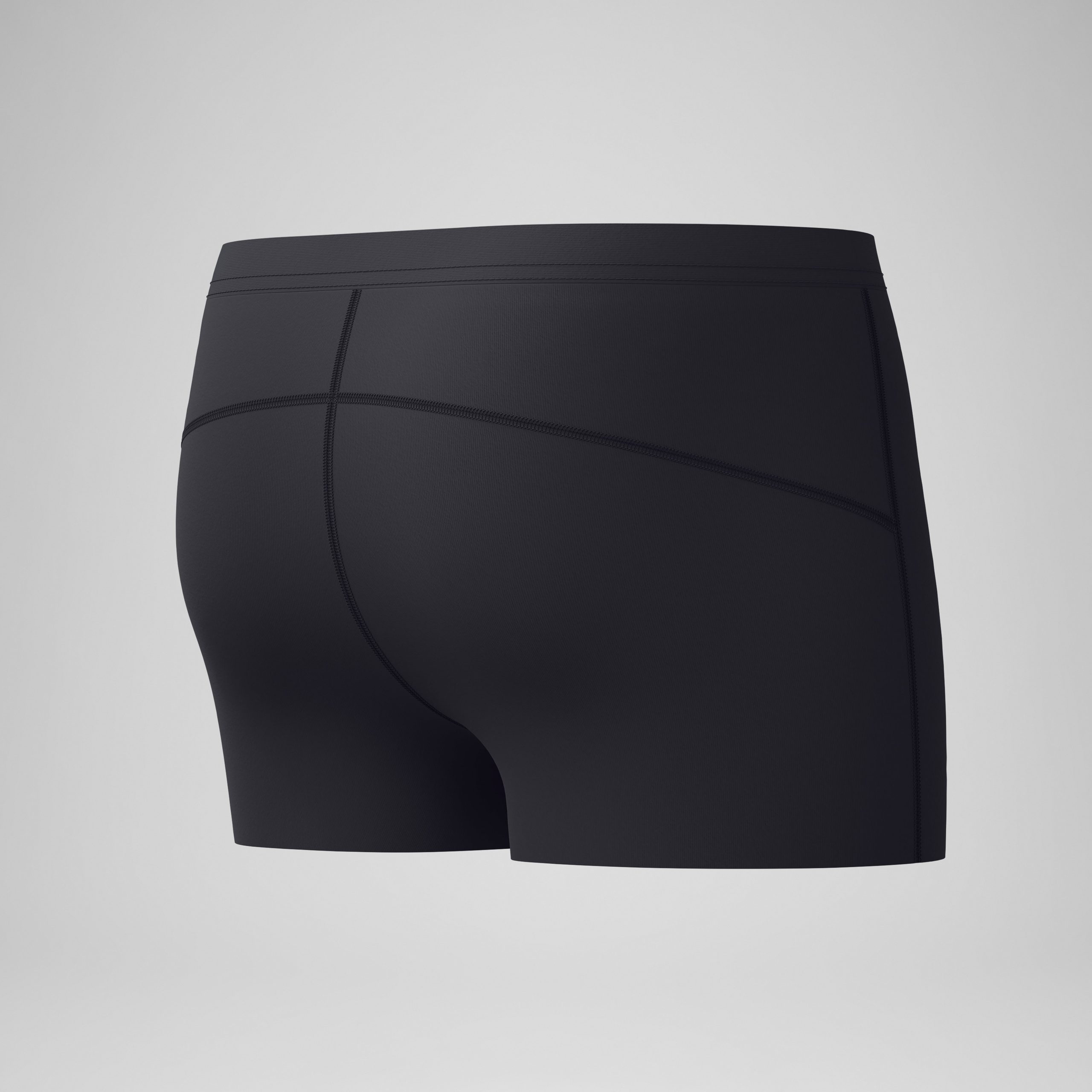 Men's Boom Solid Square Leg Black - Image 7