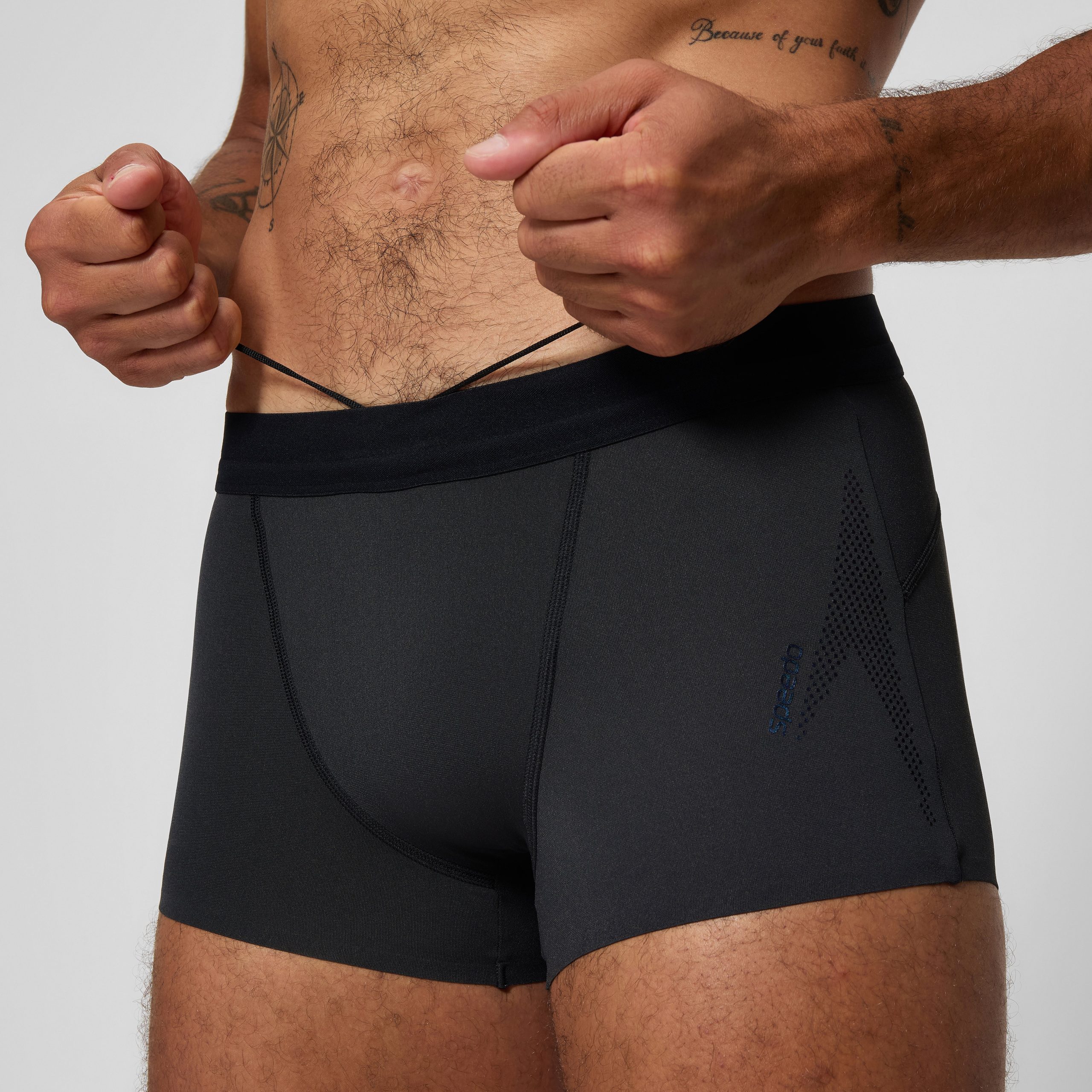 Men's Boom Solid Square Leg Black - Image 9
