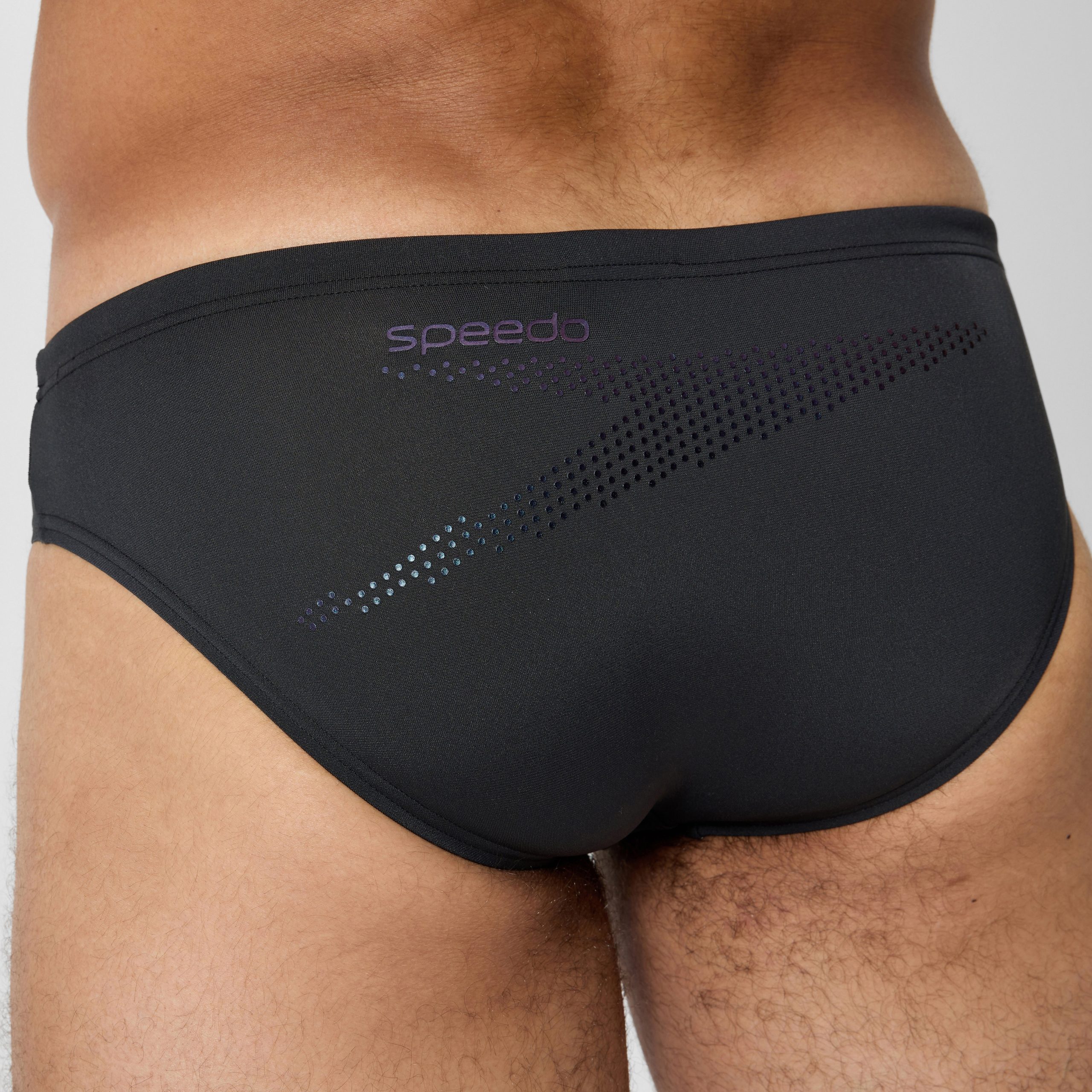 Men's Boom Solid Brief Black - Image 8