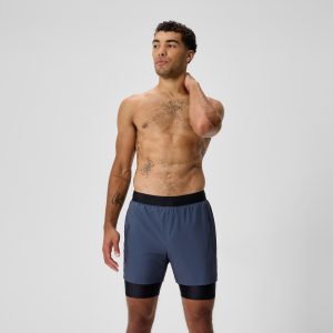 Men's Swim Shorts with Jammer Gray/Black