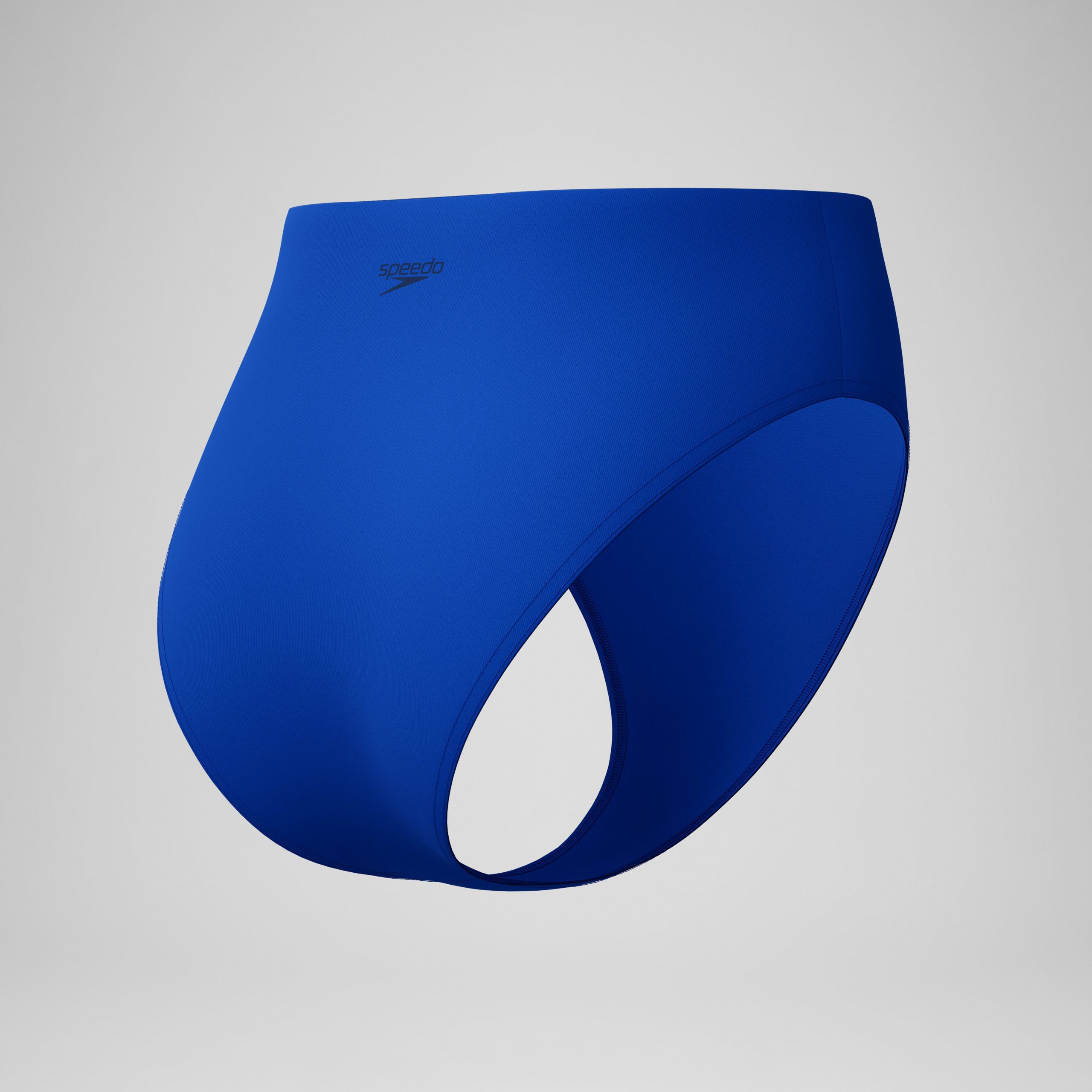 Women's Solid Cheeky High Waist Bottoms Blue - Image 7
