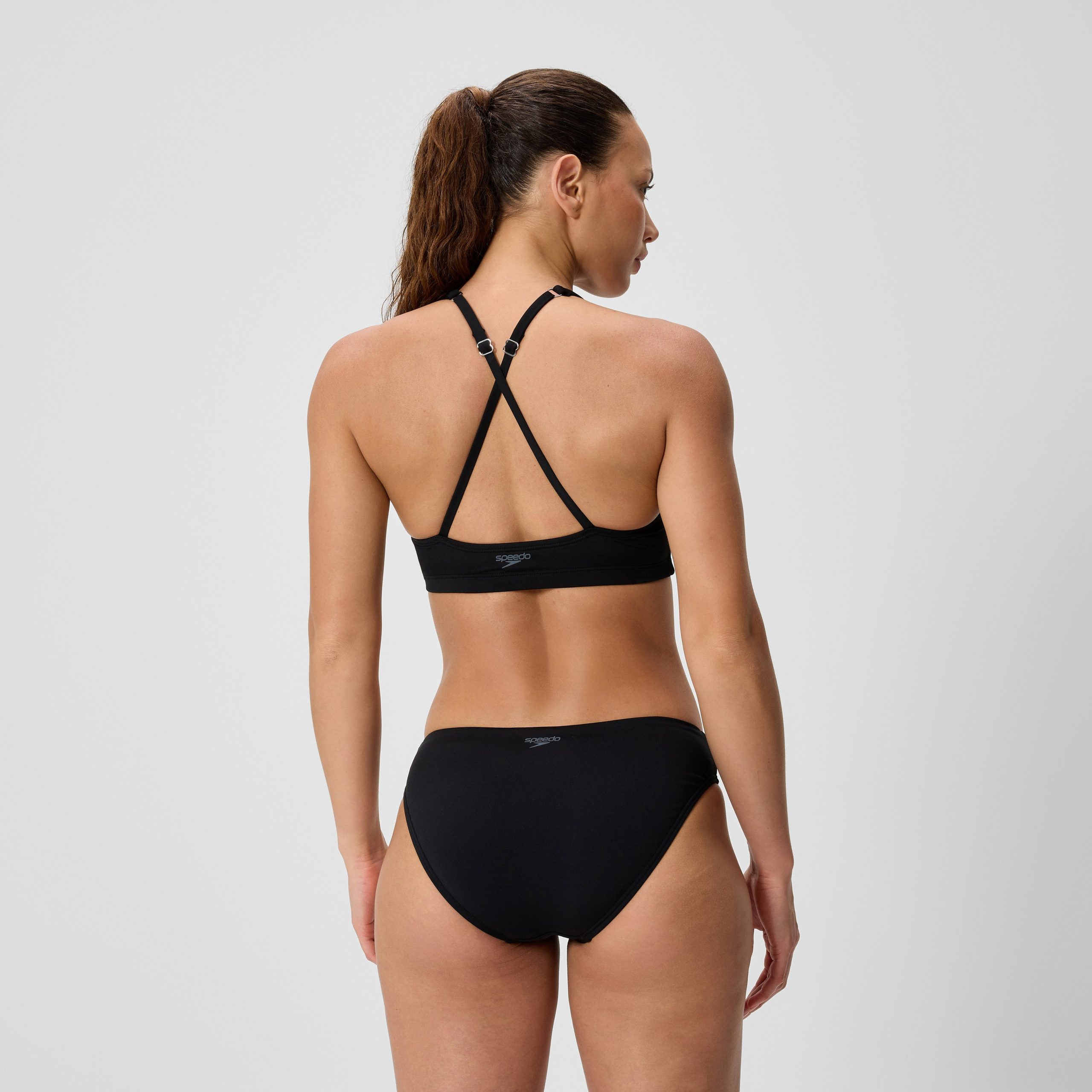 Women's Classic Bikini Bottom Black - Image 3