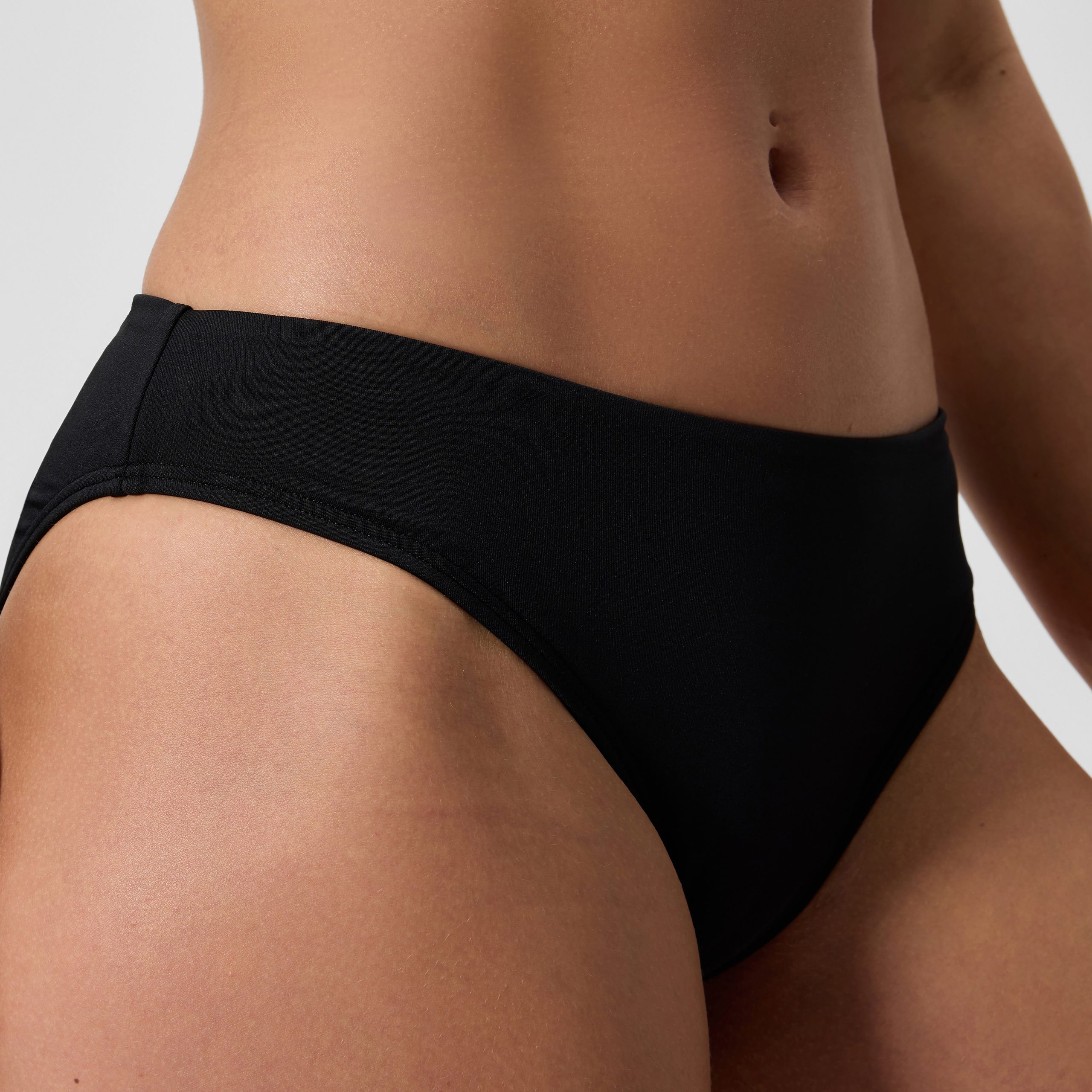 Women's Classic Bikini Bottom Black - Image 8