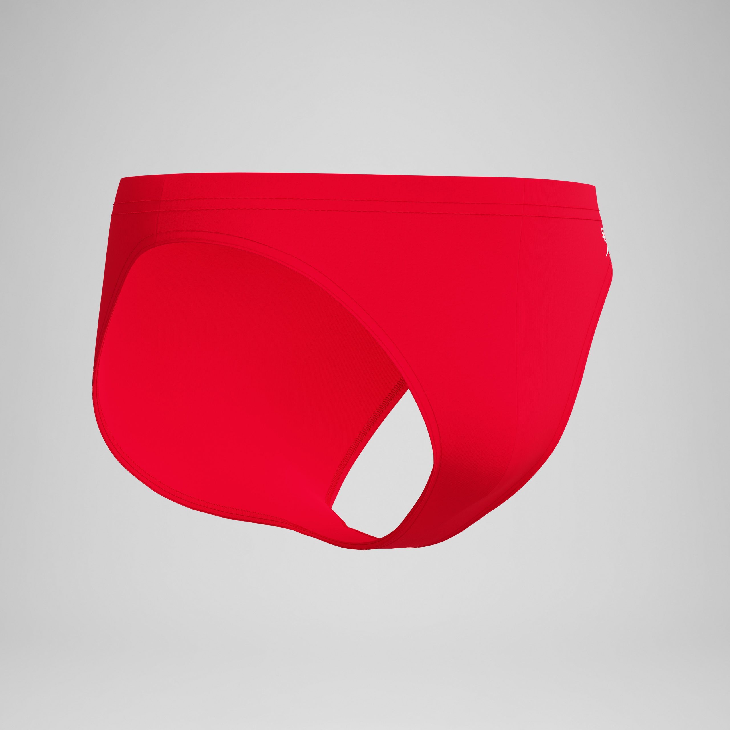 Men's The Speedo Solid Brief Red - Image 5