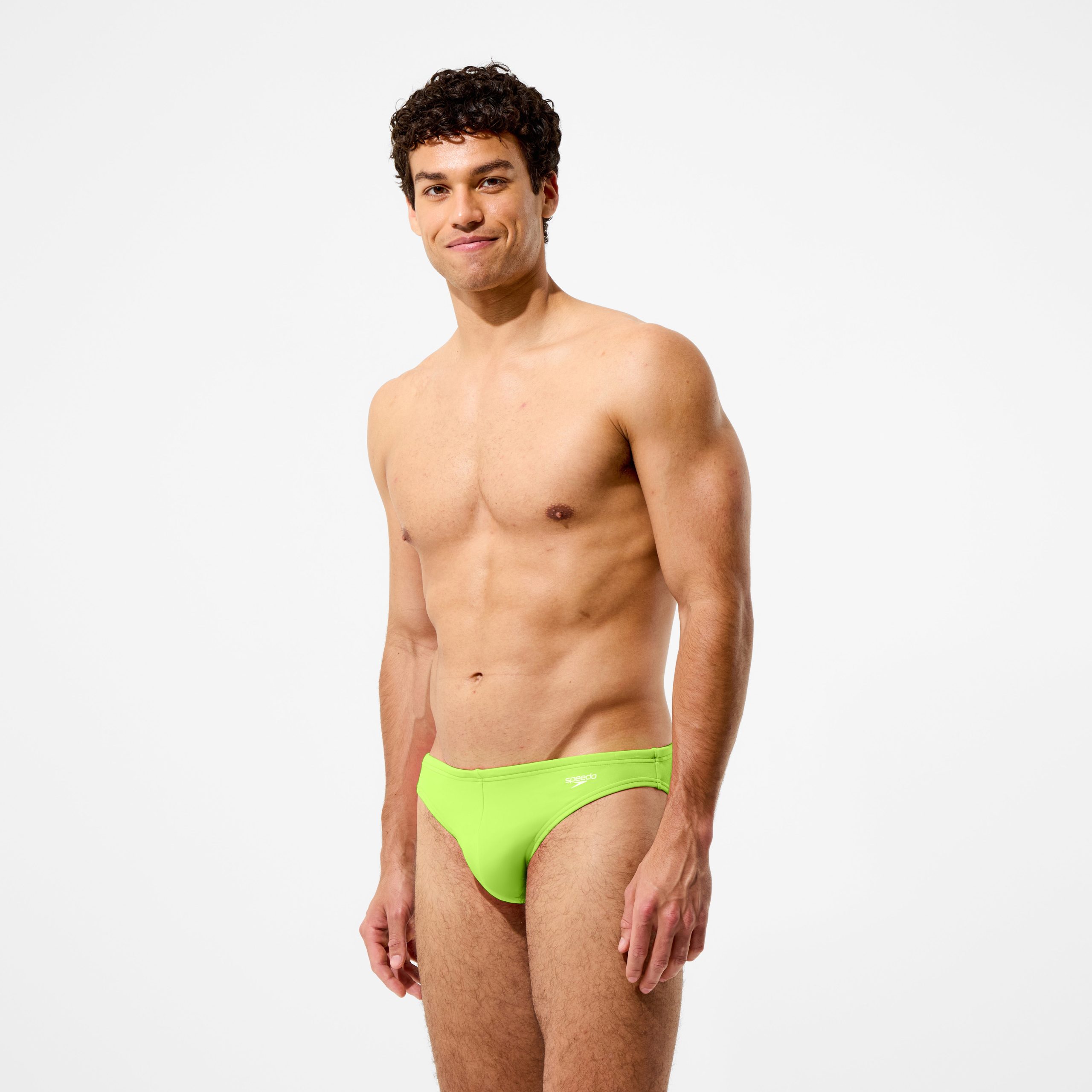 Men's The Speedo Briefs Green - Image 3