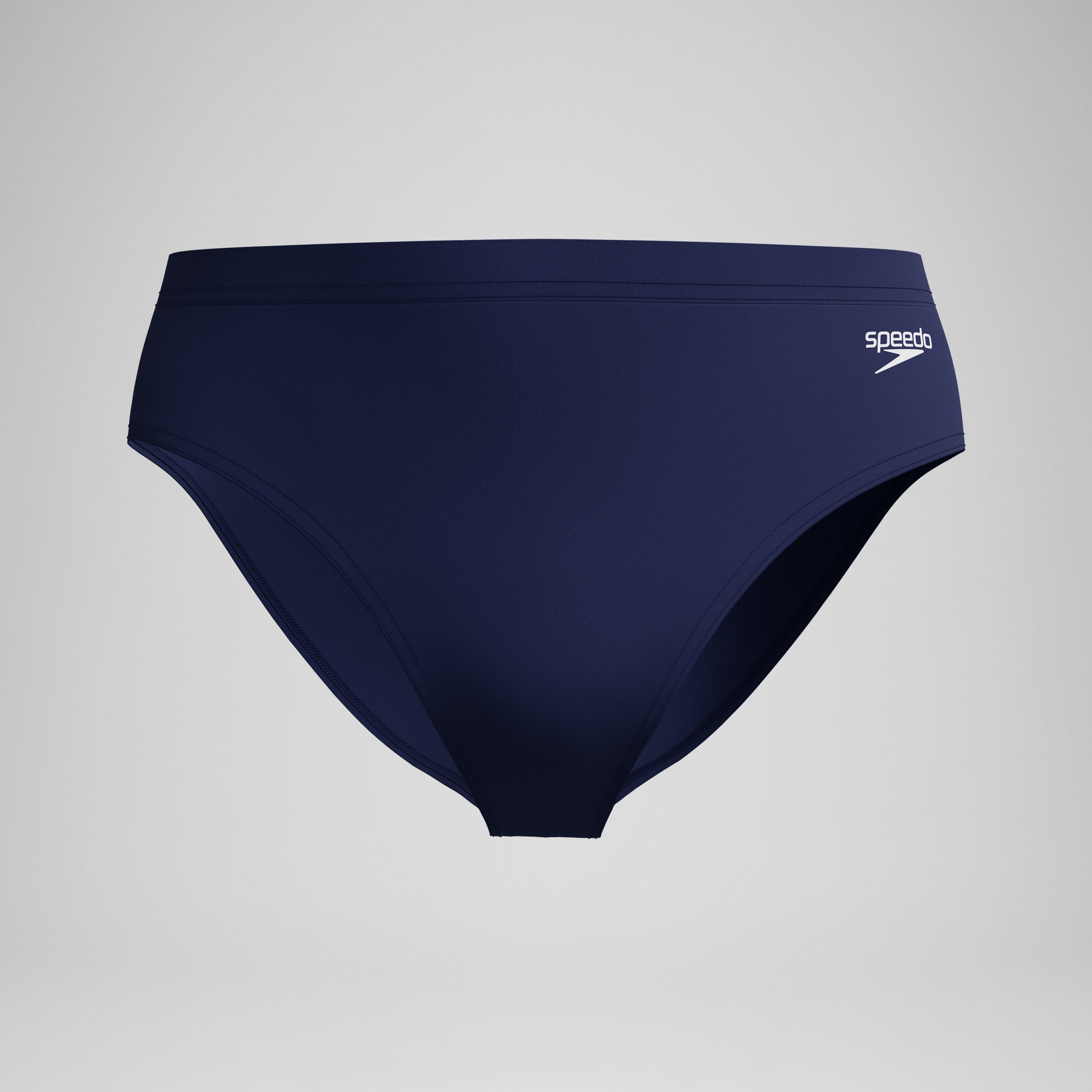 Men's The Speedo Solid Brief Navy - Image 4