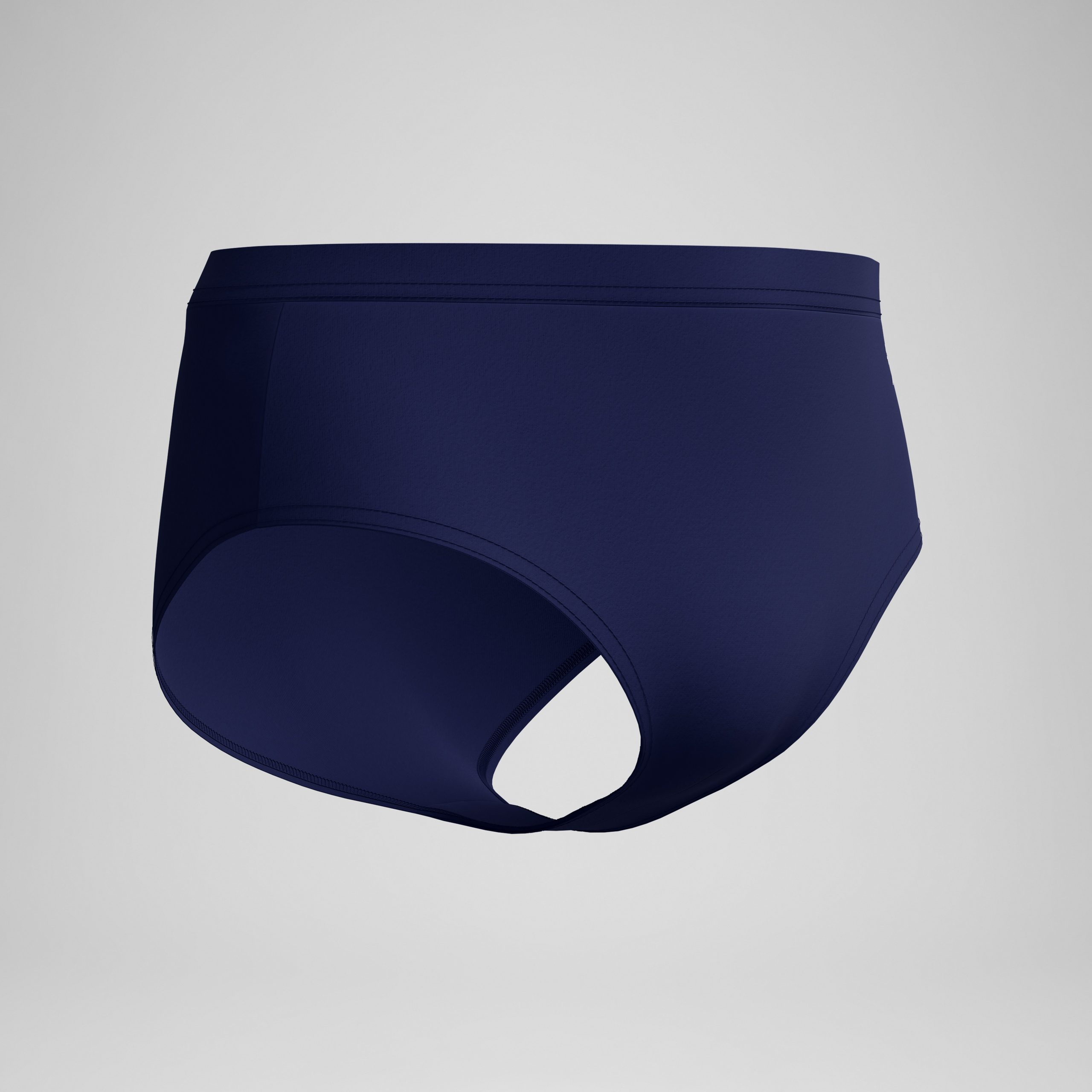 Men's The Speedo Solid Brief Navy - Image 5