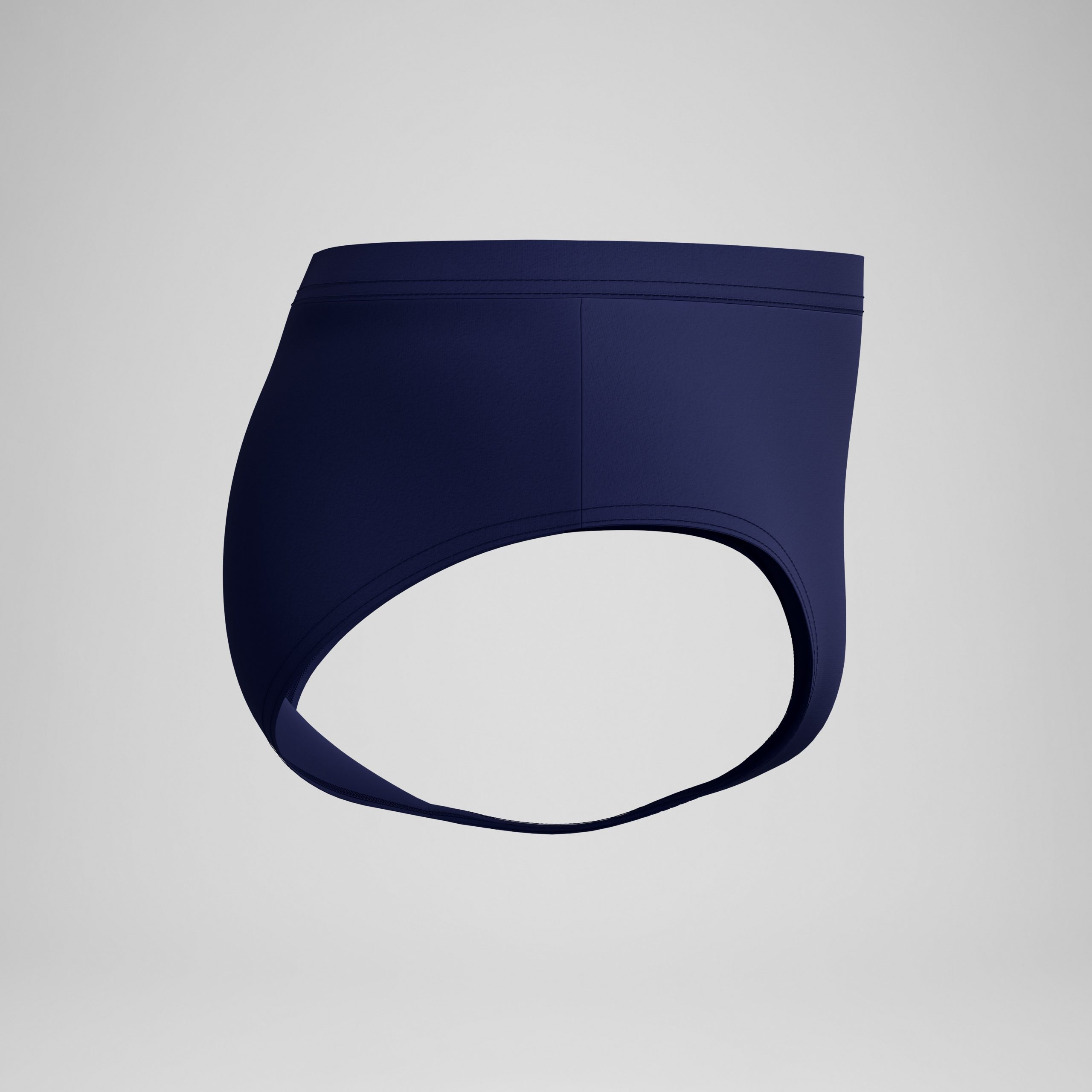 Men's The Speedo Solid Brief Navy - Image 6
