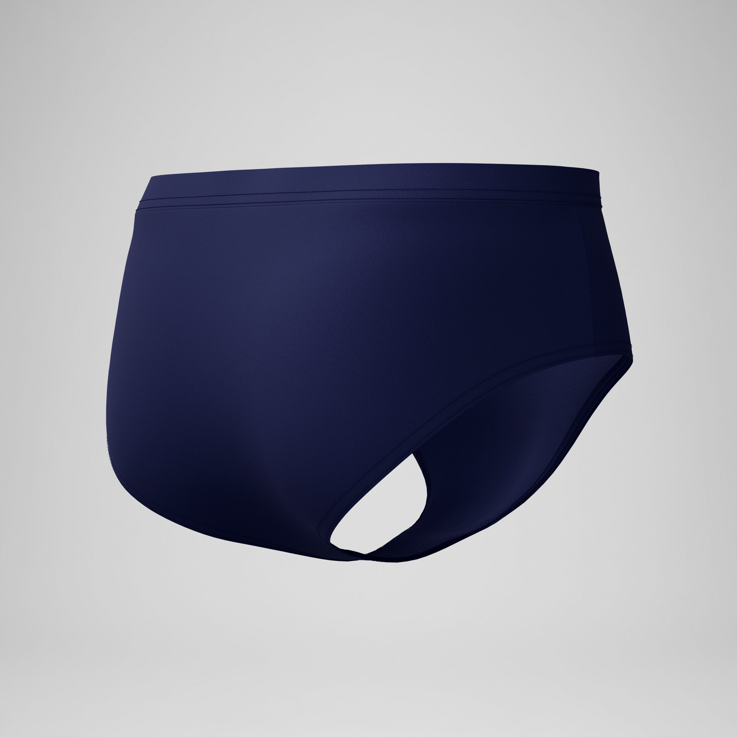 Men's The Speedo Solid Brief Navy - Image 7