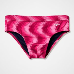 Men's The Speedo Printed Briefs Pink