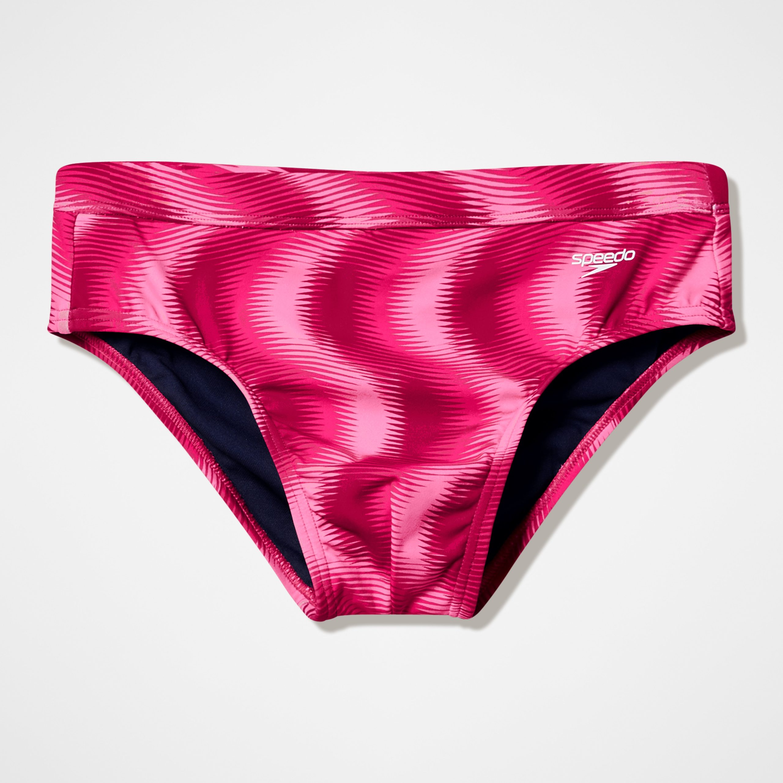 Men's The Speedo Printed Briefs Pink
