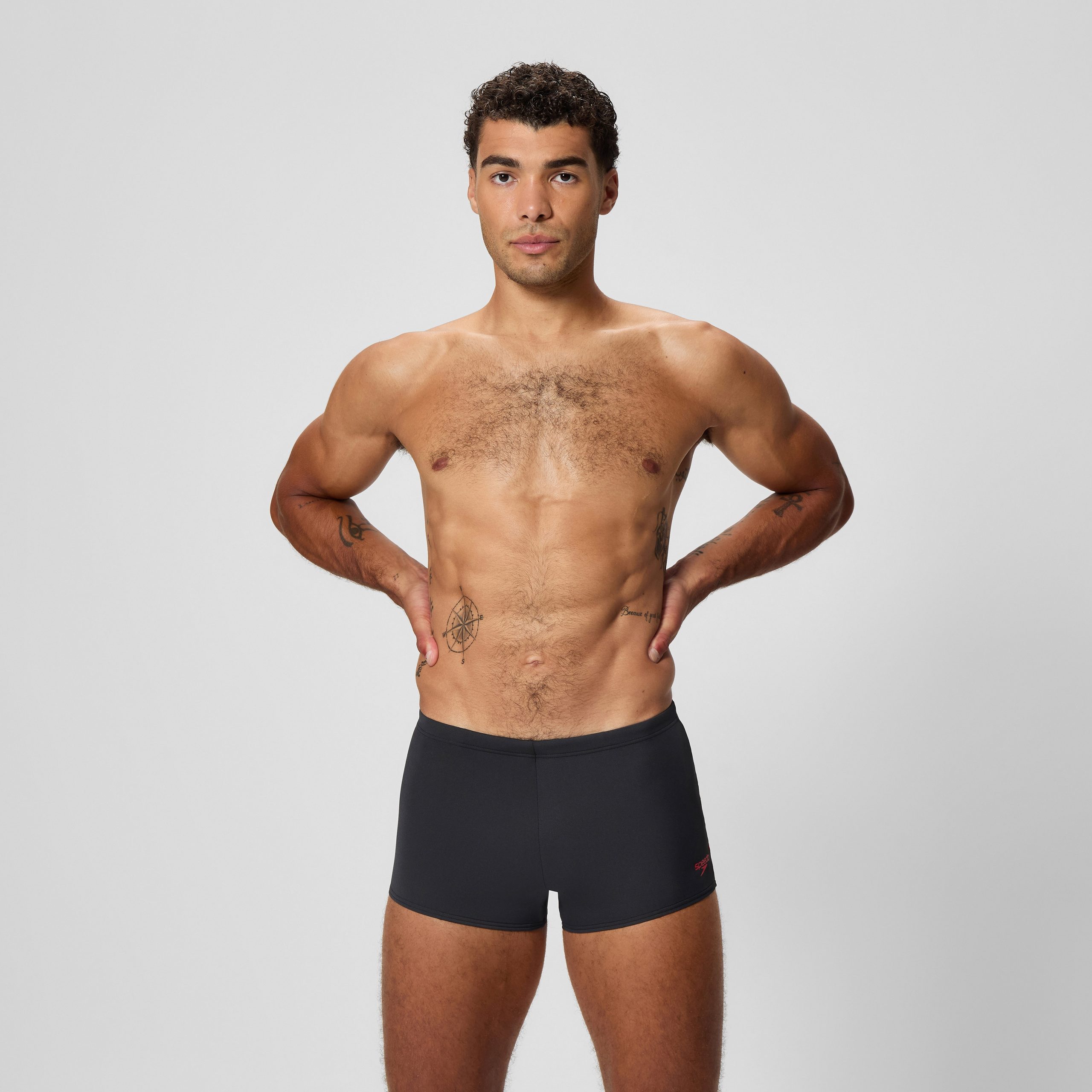 Men's Hyperboom Aquashorts Black/Red