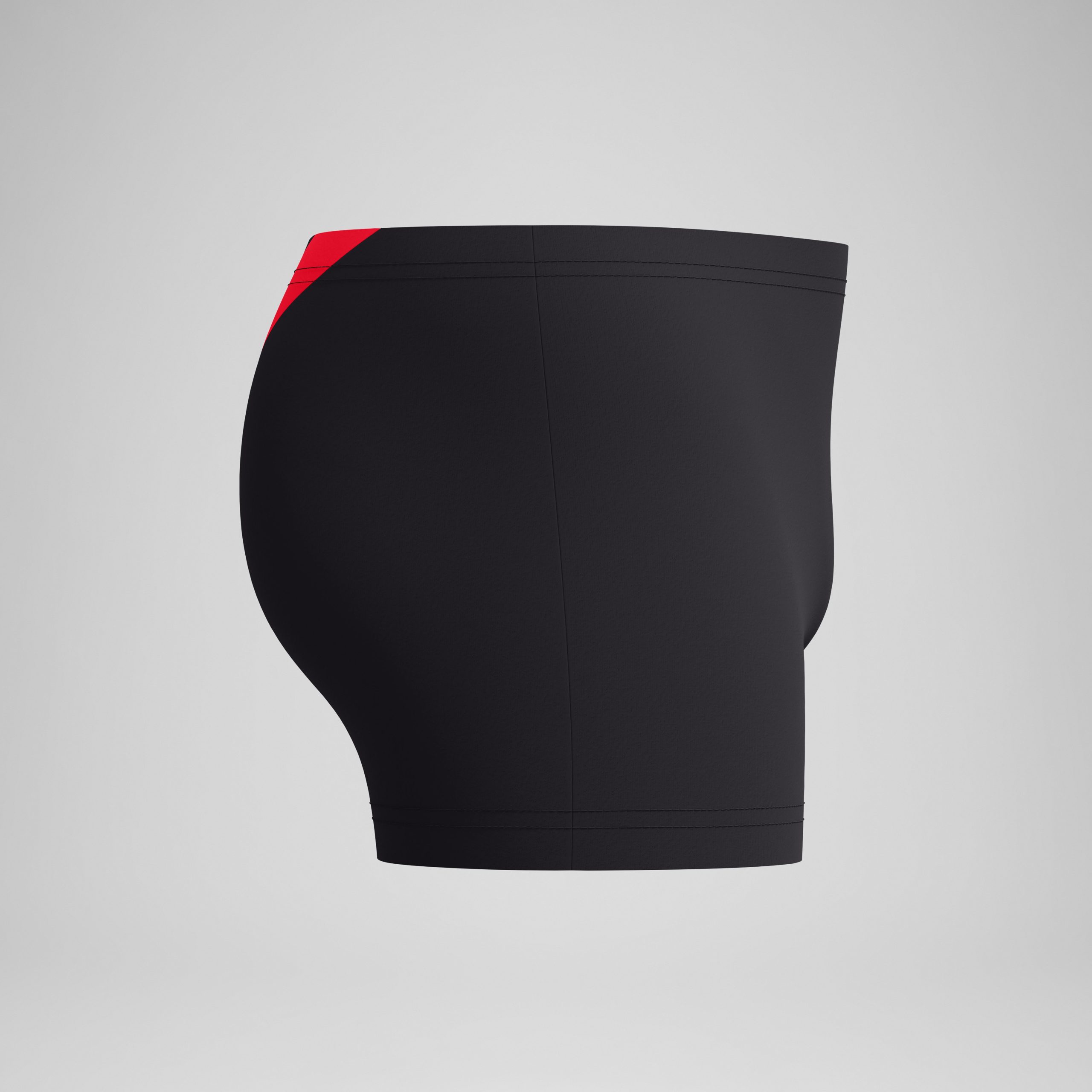 Men's Hyperboom Aquashorts Black/Red - Image 6